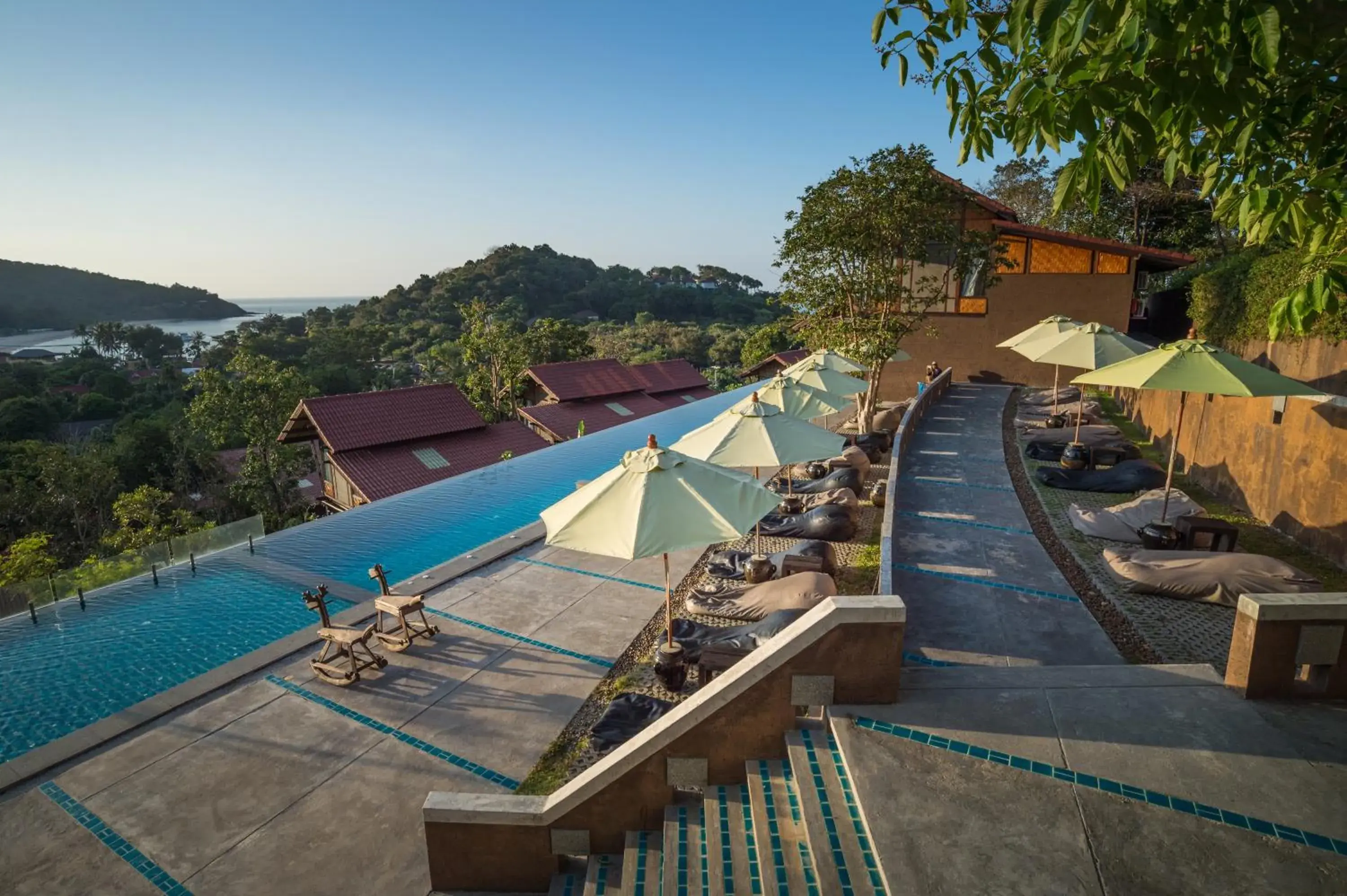 Swimming pool, Pool View in Alama Sea Village Resort - SHA Extra Plus
