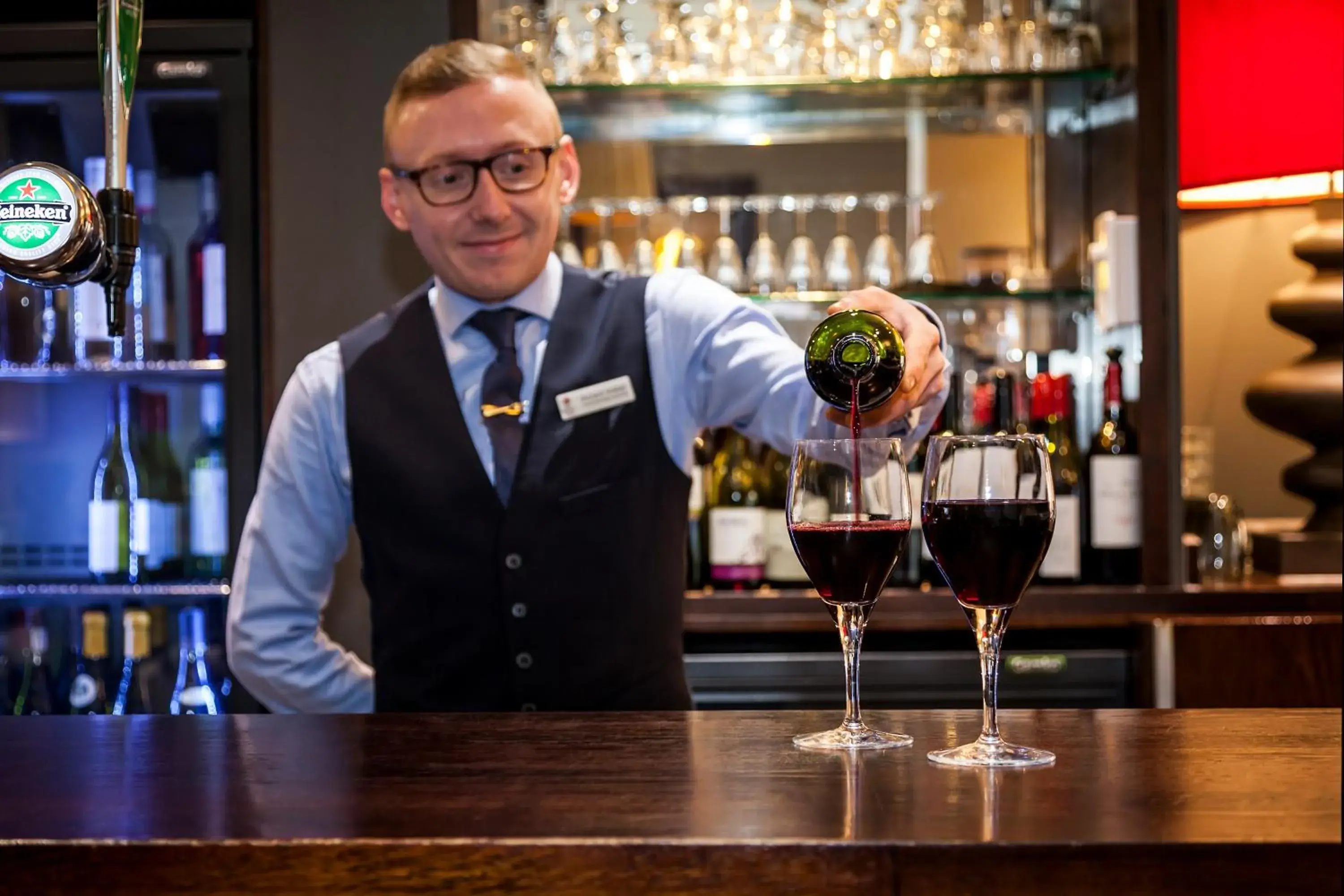 Alcoholic drinks in Best Western Plus Pinewood Manchester Airport-Wilmslow Hotel