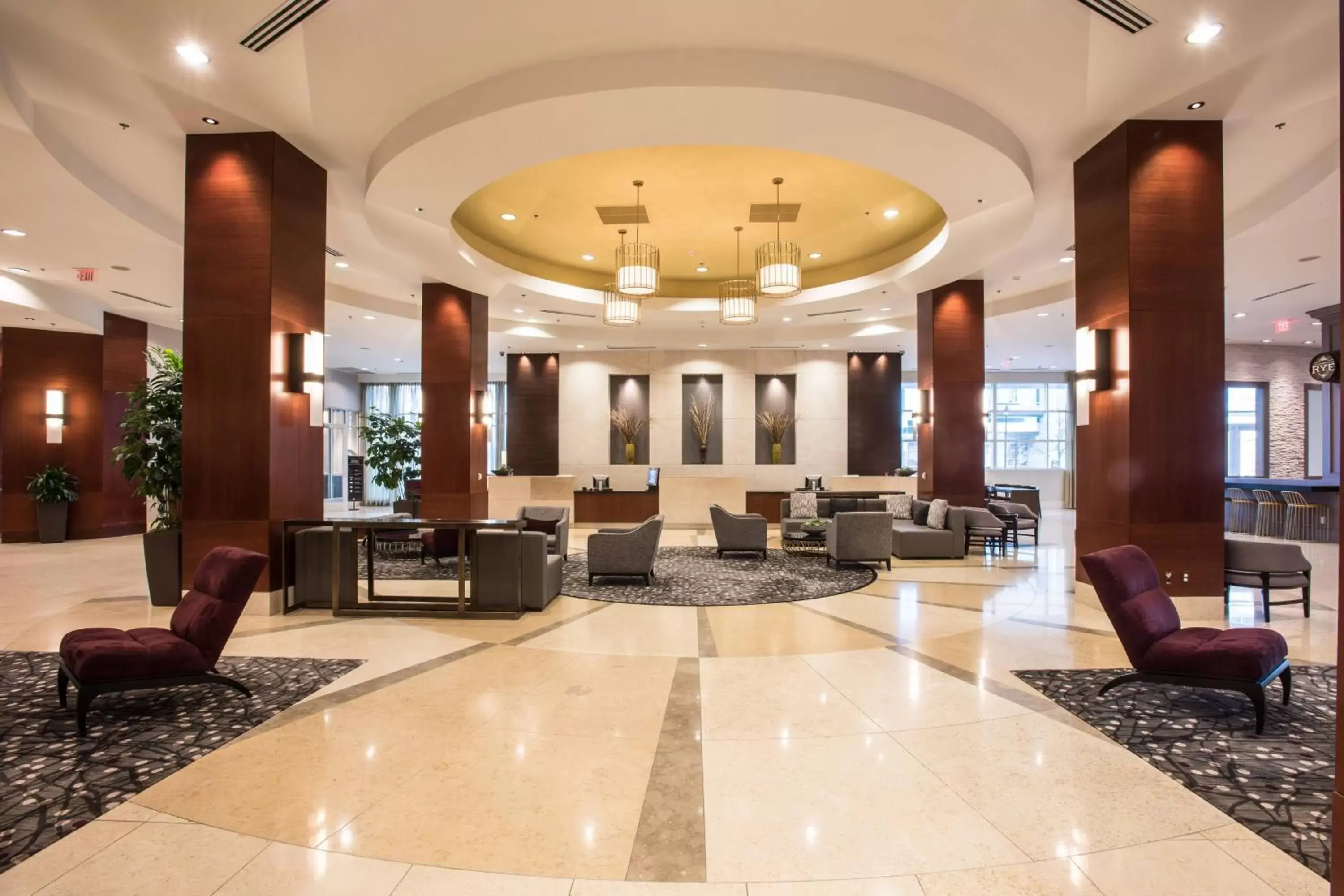Lobby or reception, Lobby/Reception in Marriott Raleigh City Center