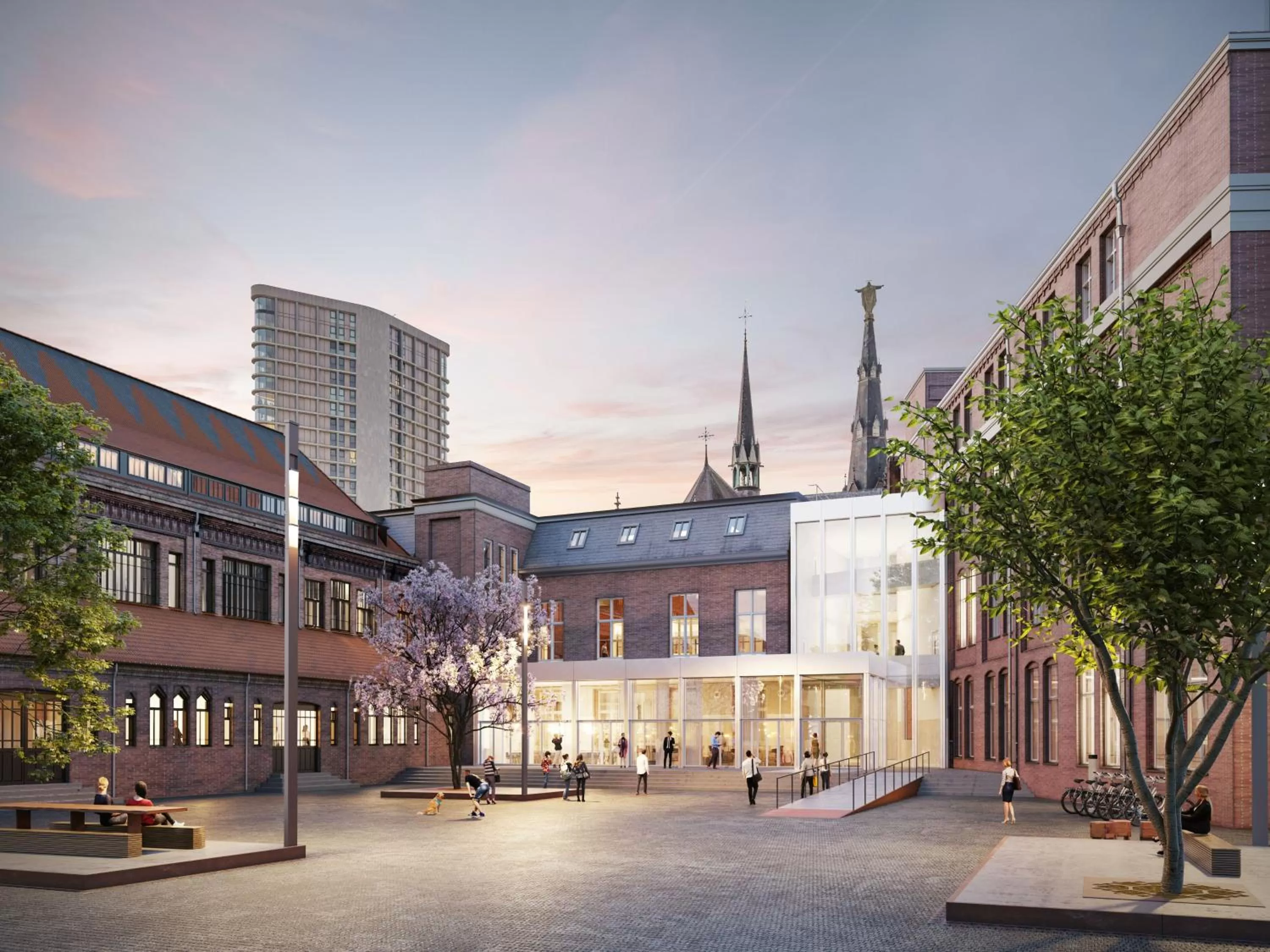 Property building in Hotel Mariënhage