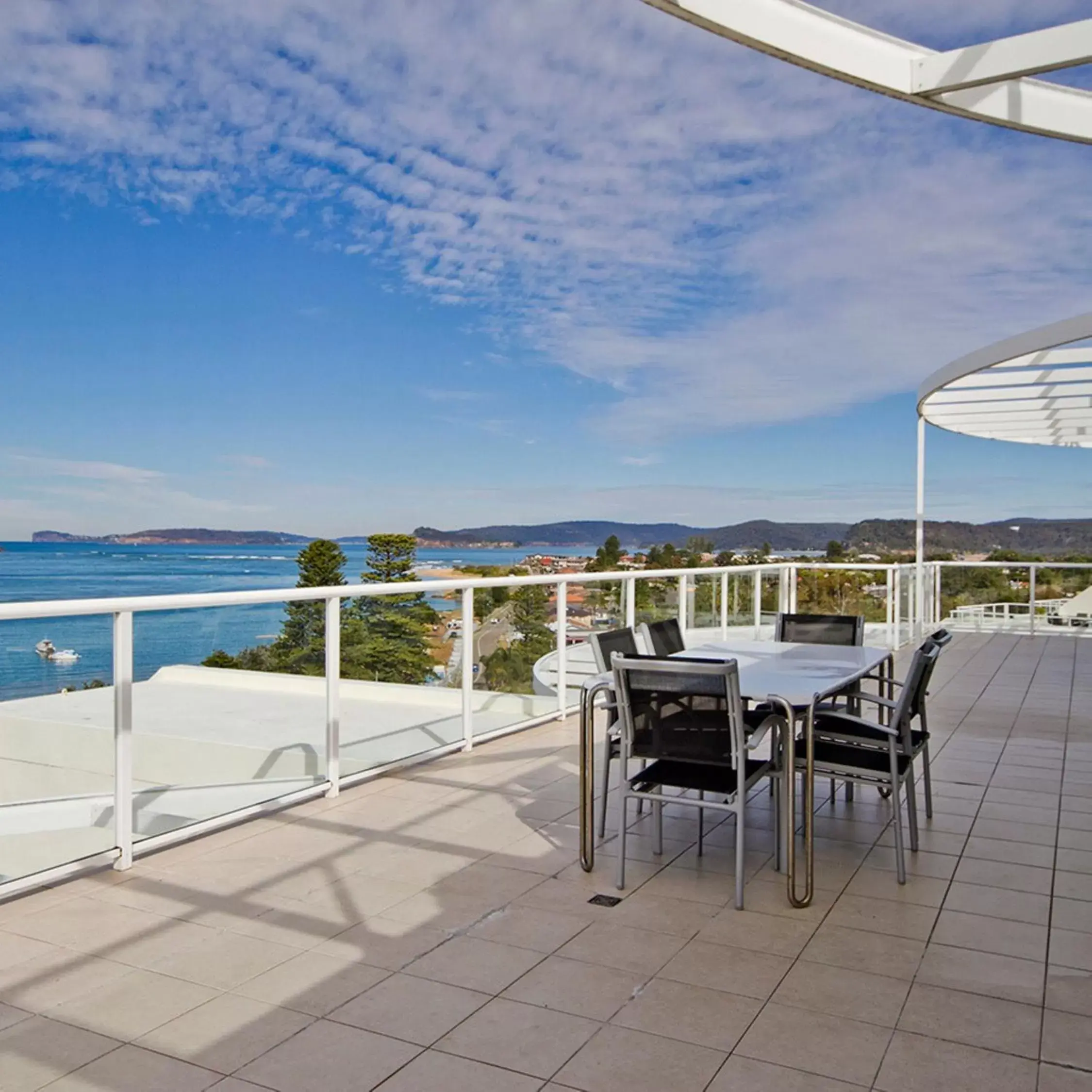 Balcony/Terrace in Mantra Ettalong Beach