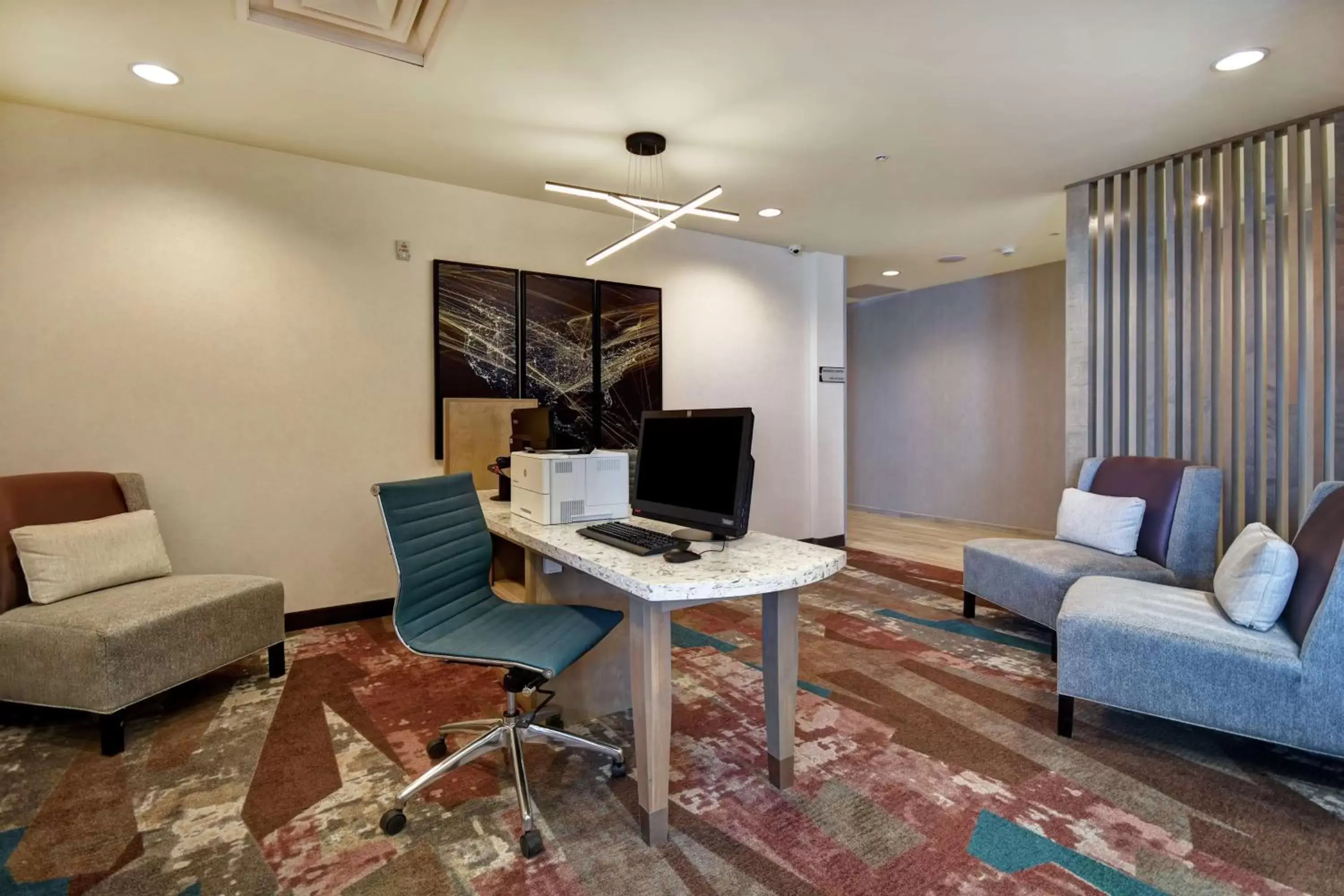 Business facilities, Seating Area in Homewood Suites By Hilton Salt Lake City Airport