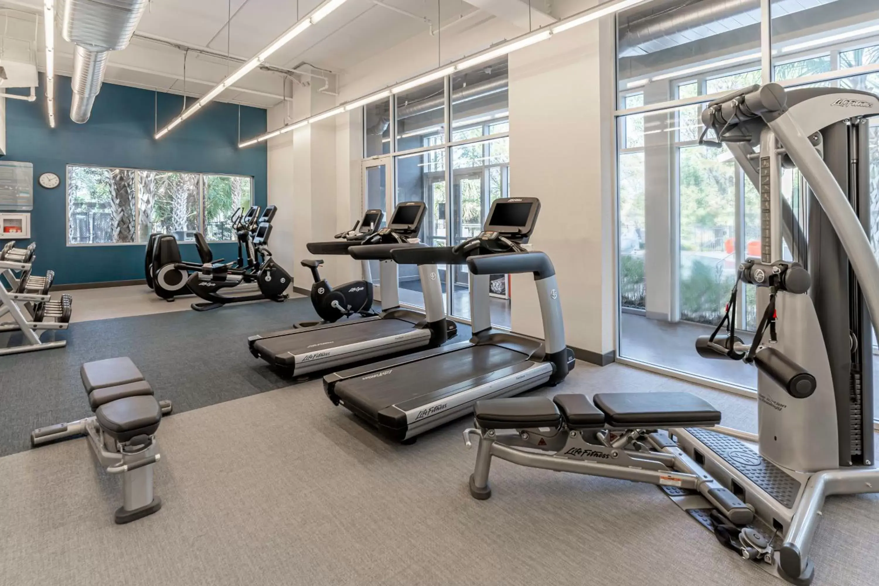 Fitness centre/facilities, Fitness Center/Facilities in Aloft Jacksonville Tapestry Park
