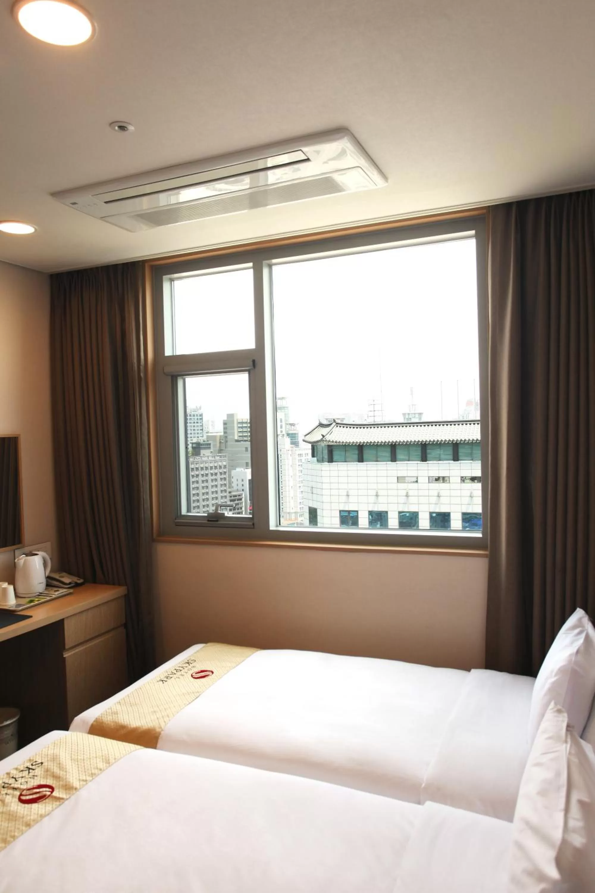 Bed in Hotel Skypark Dongdaemun I