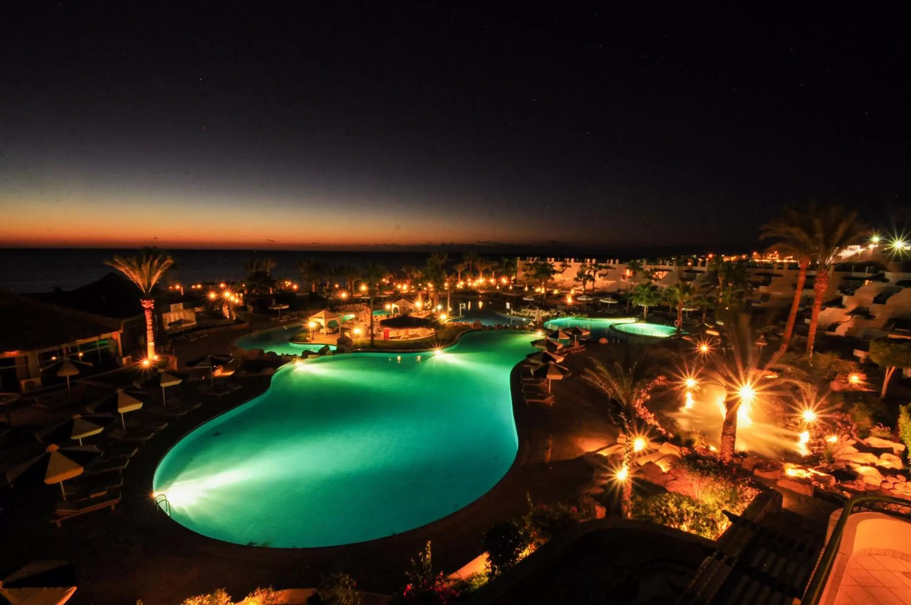 Swimming pool, Pool View in Safir Sharm Waterfalls Resort