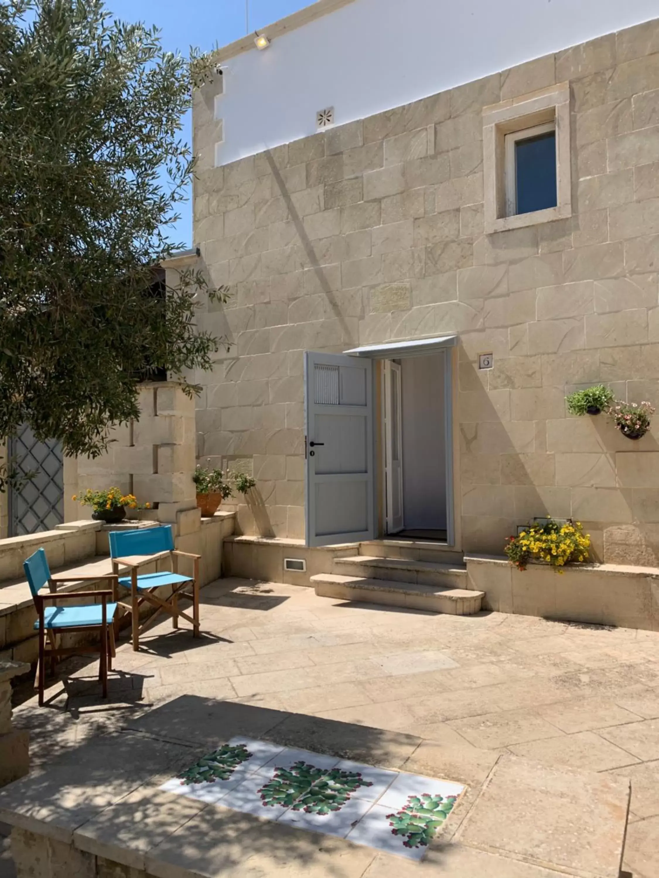 Garden view in Masseria dei Monaci Garden view in Masseria dei Monaci