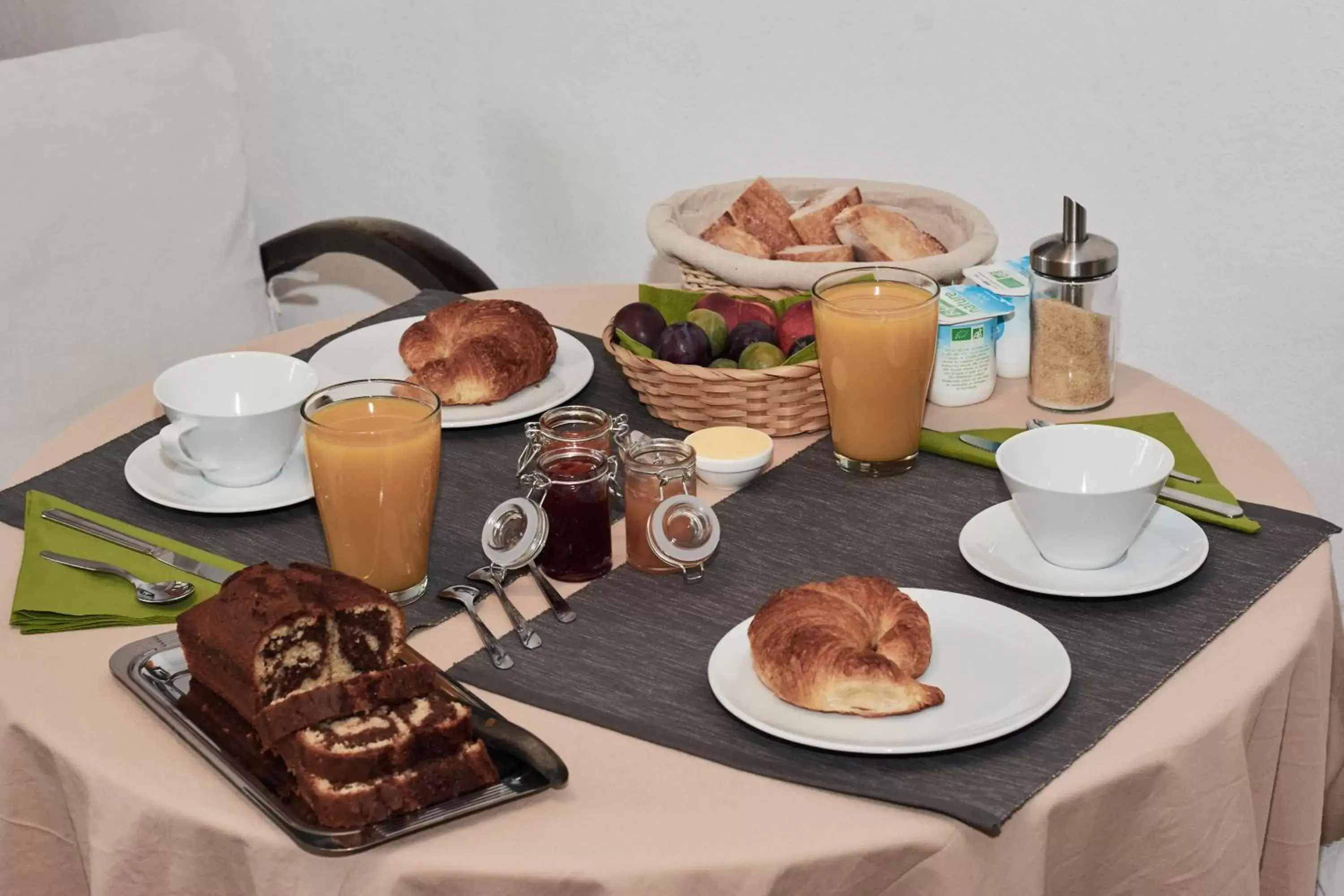 Food close-up, Breakfast in La Foyère