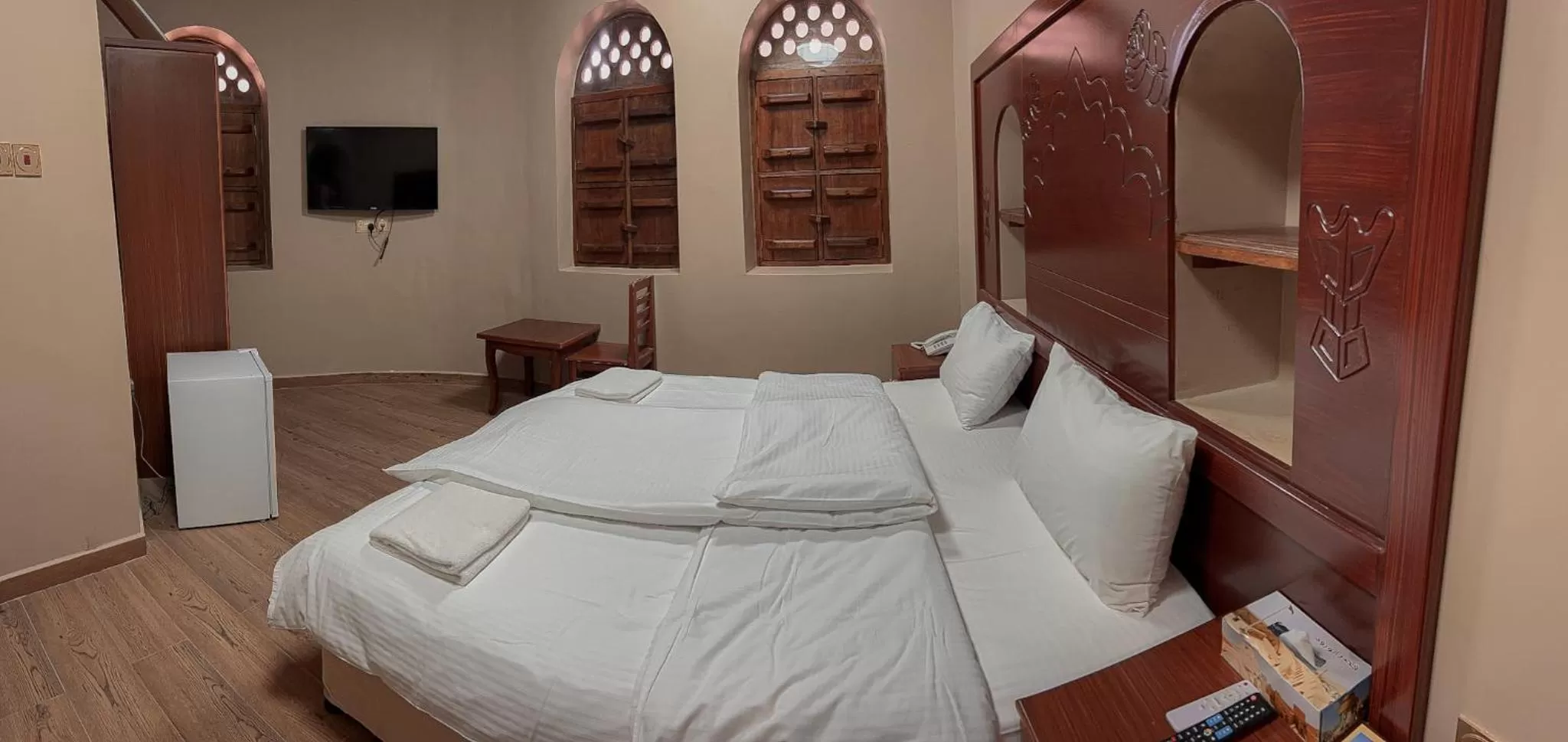 Bed in Nizwa Heritage Inn