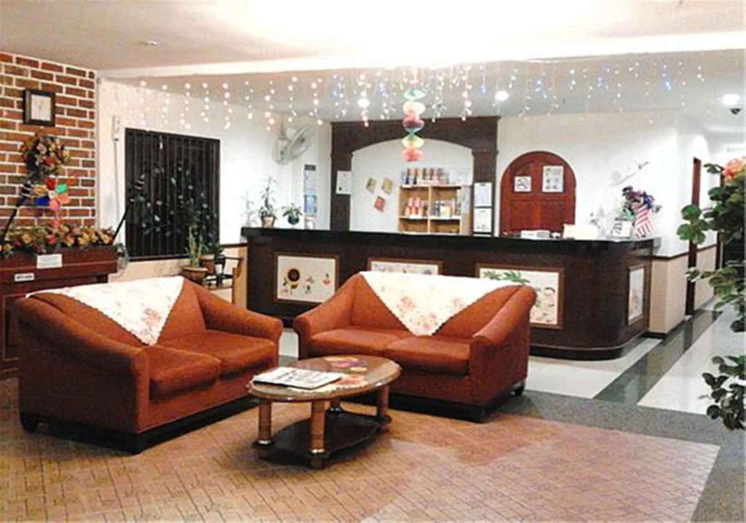 Decorative detail, Lobby/Reception in Floral Hotel