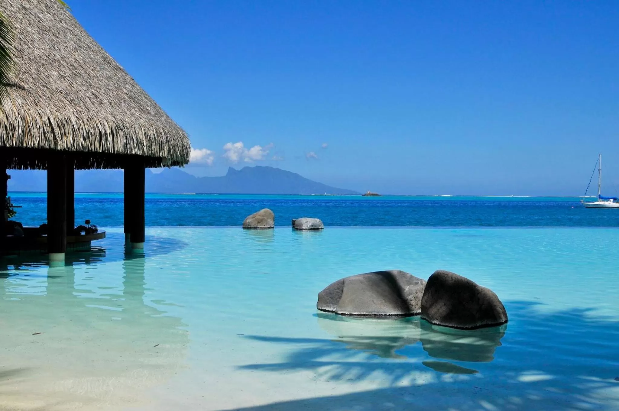 Swimming pool in InterContinental Tahiti Resort & Spa by IHG