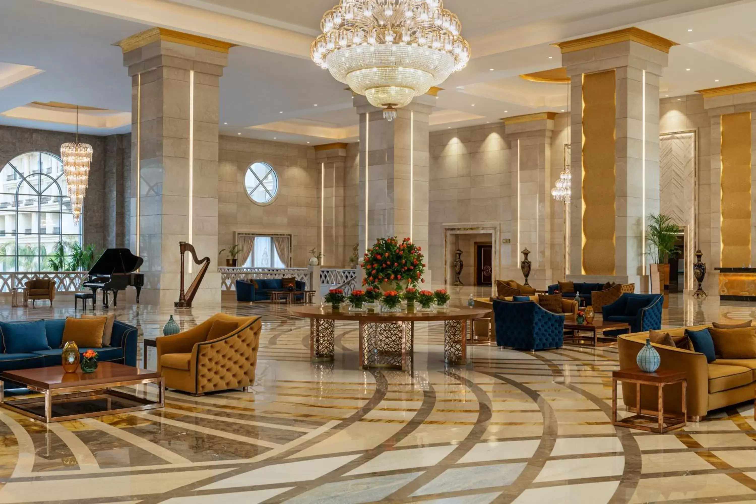 Lobby or reception, Lobby/Reception in The St. Regis Almasa Hotel, Cairo