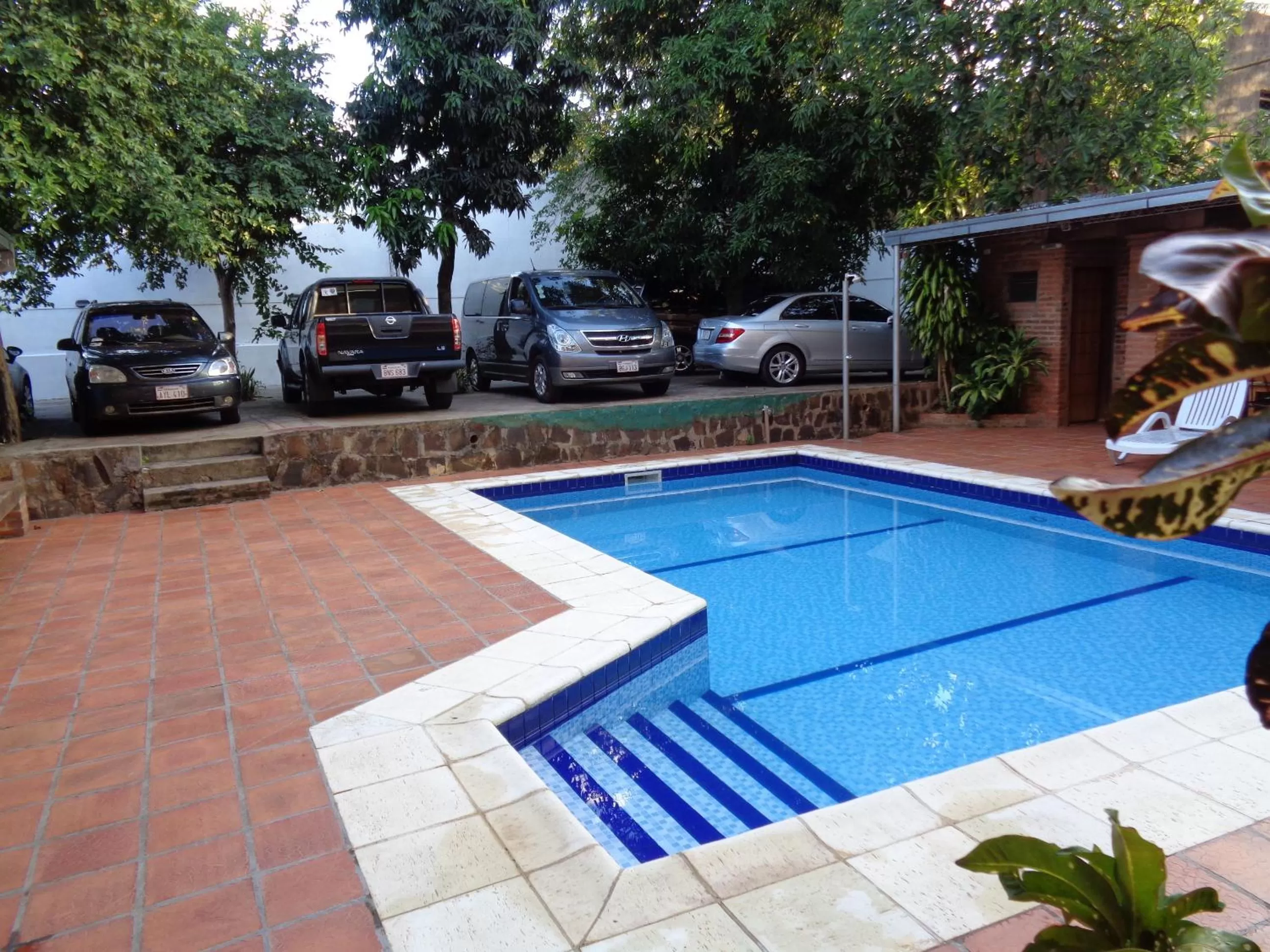 Swimming pool in Terwindt Hotel