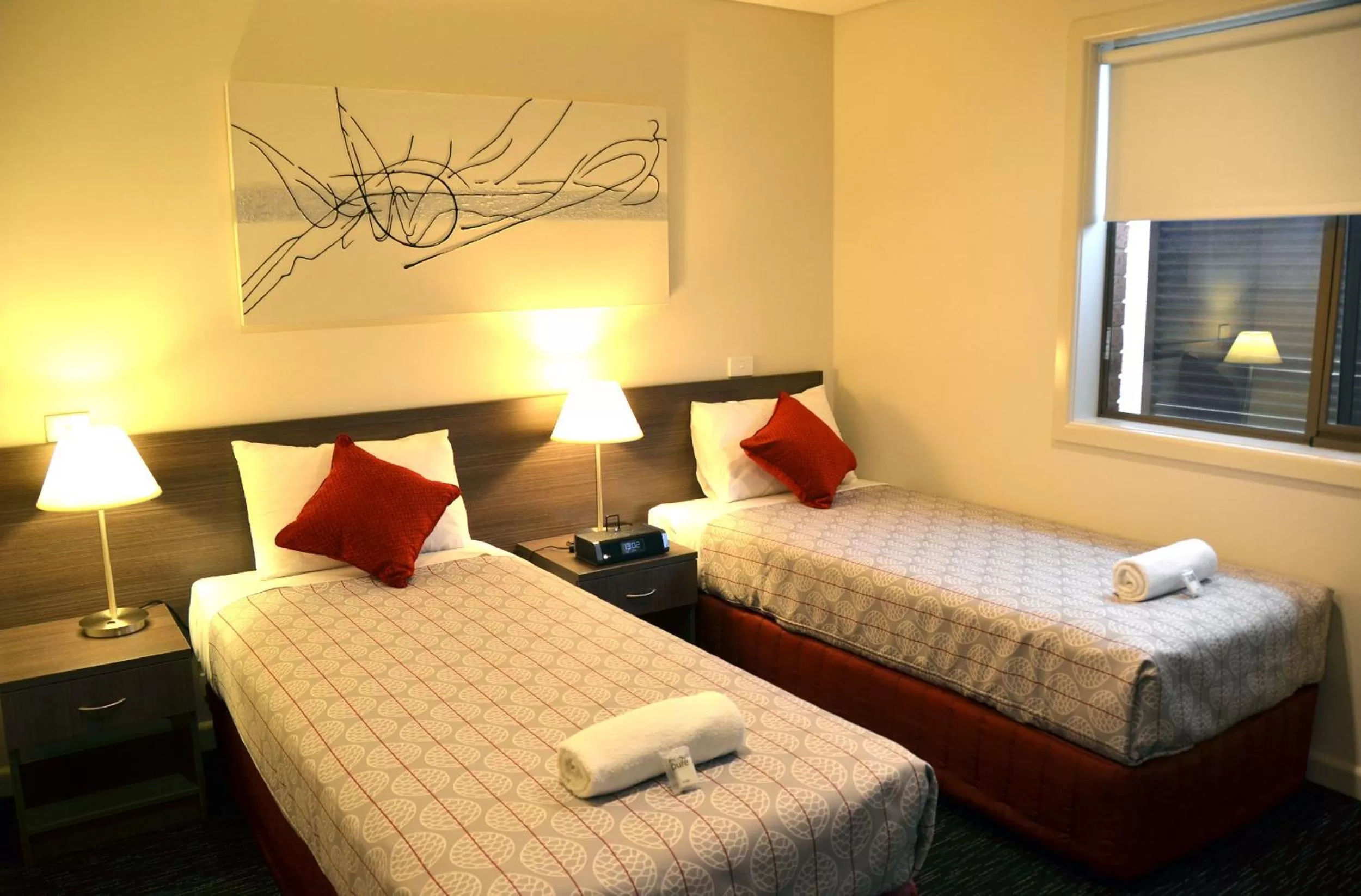 Bed in Hunts Hotel Liverpool