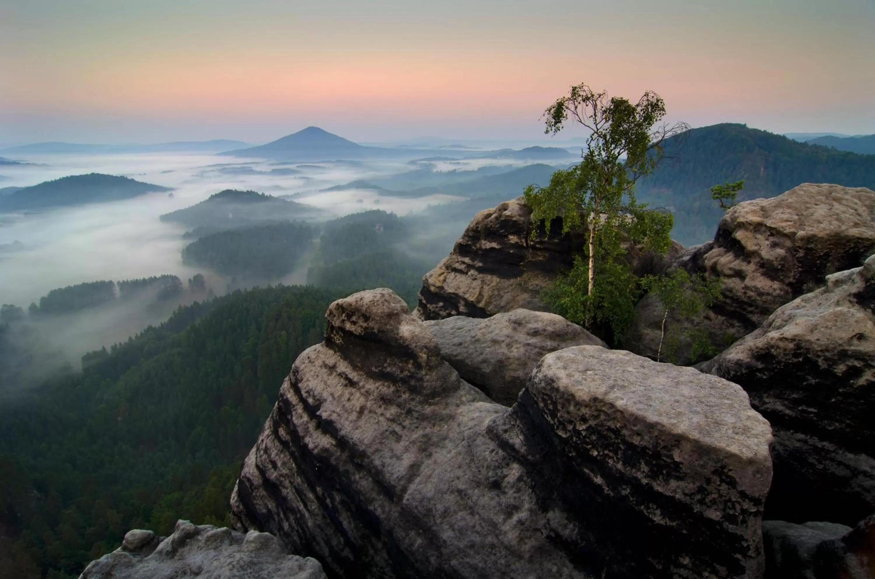 Natural landscape in QUARTIER 5 Hotel & Restaurant, Sächsische Schweiz