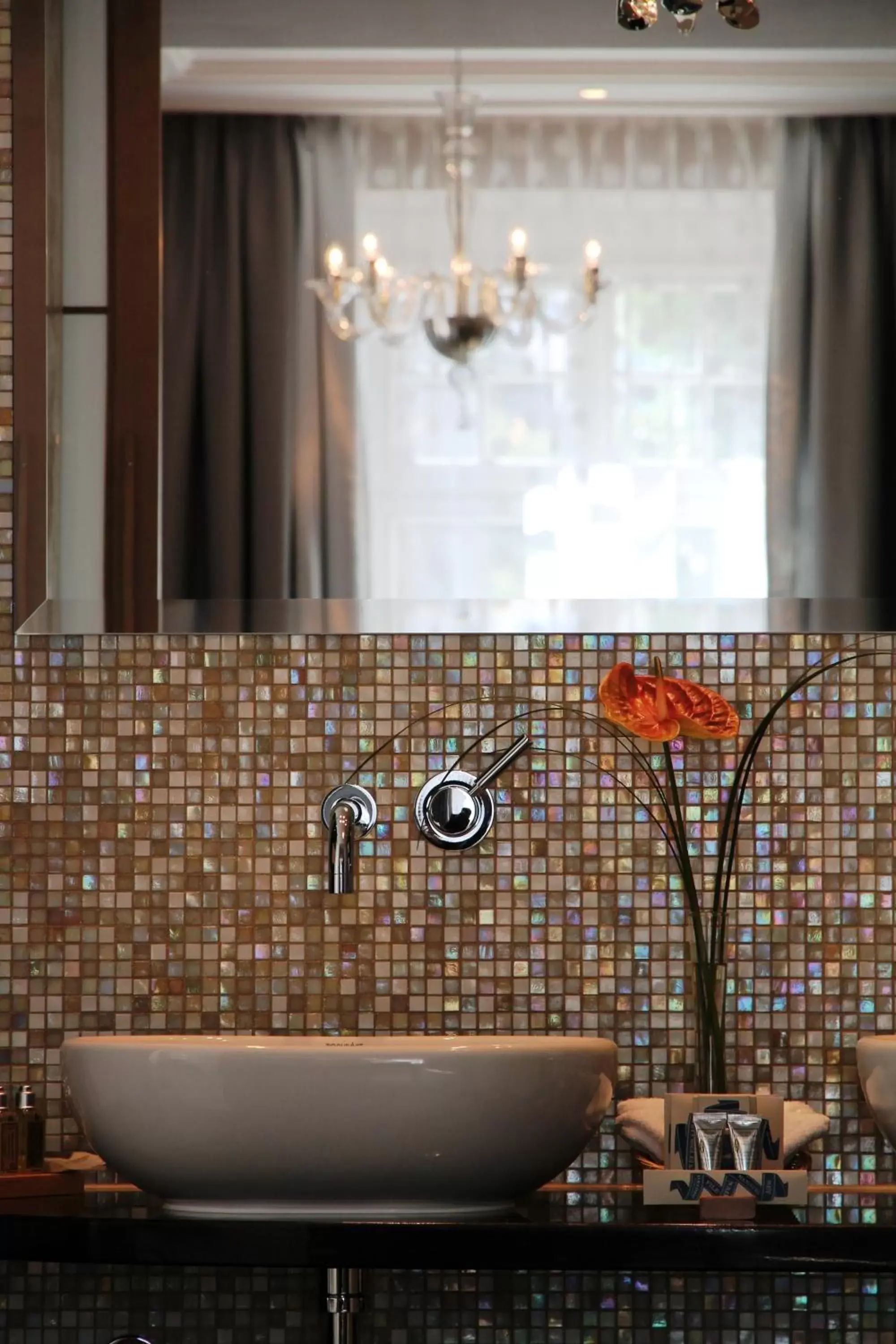 Bathroom in Hotel Torbräu