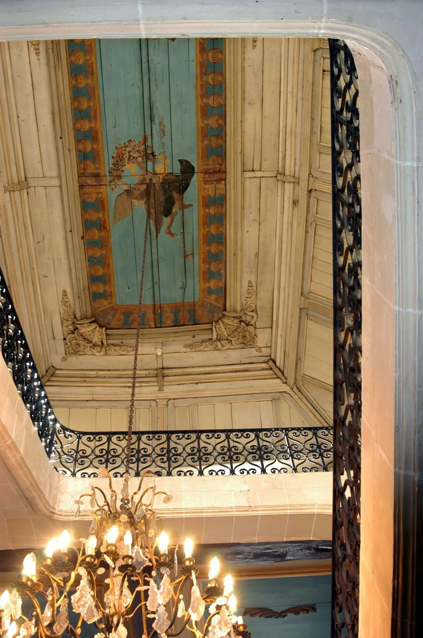 Decorative detail in Grand Hôtel de l'Abbaye