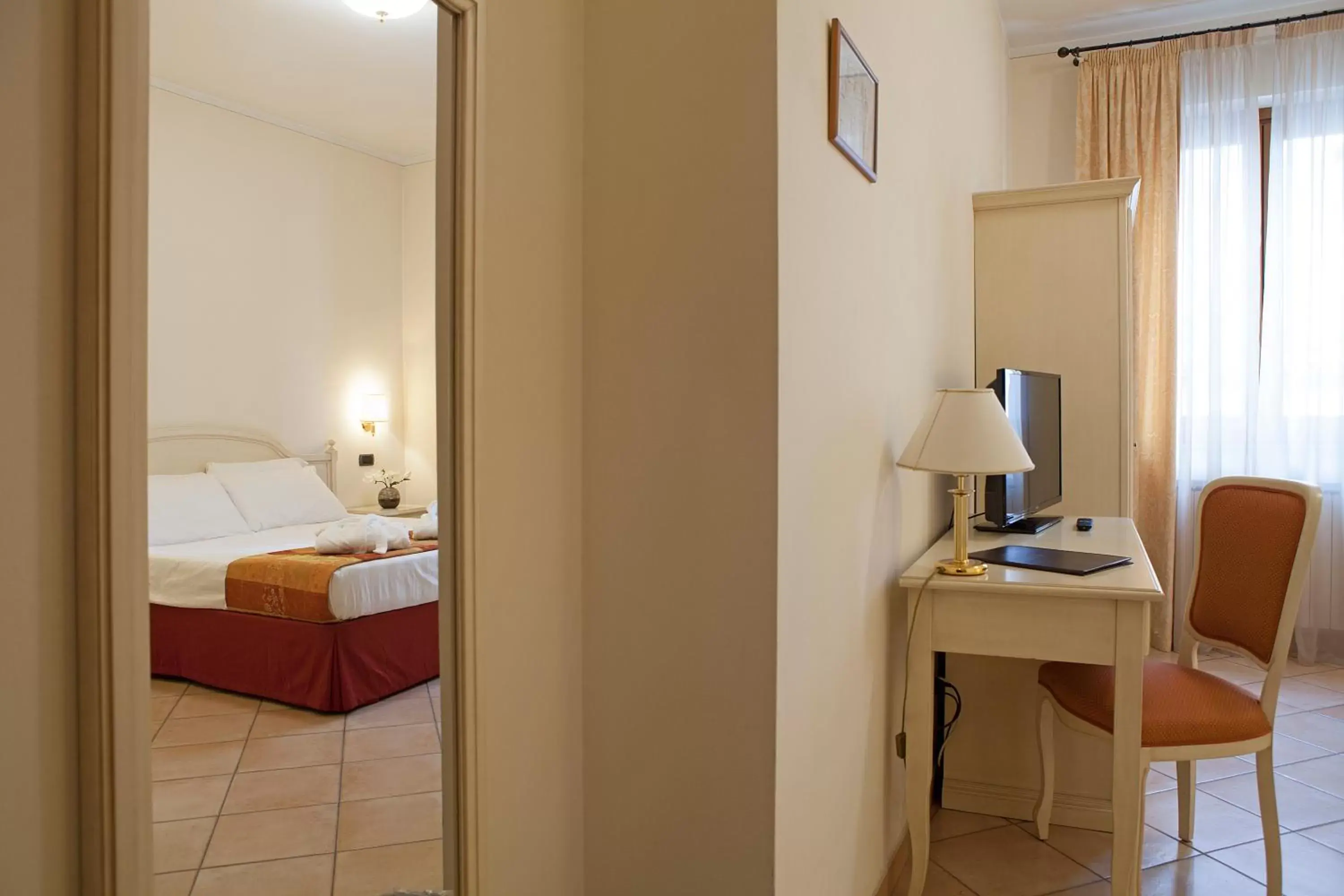 Bedroom, Bed in Hotel Le Mura