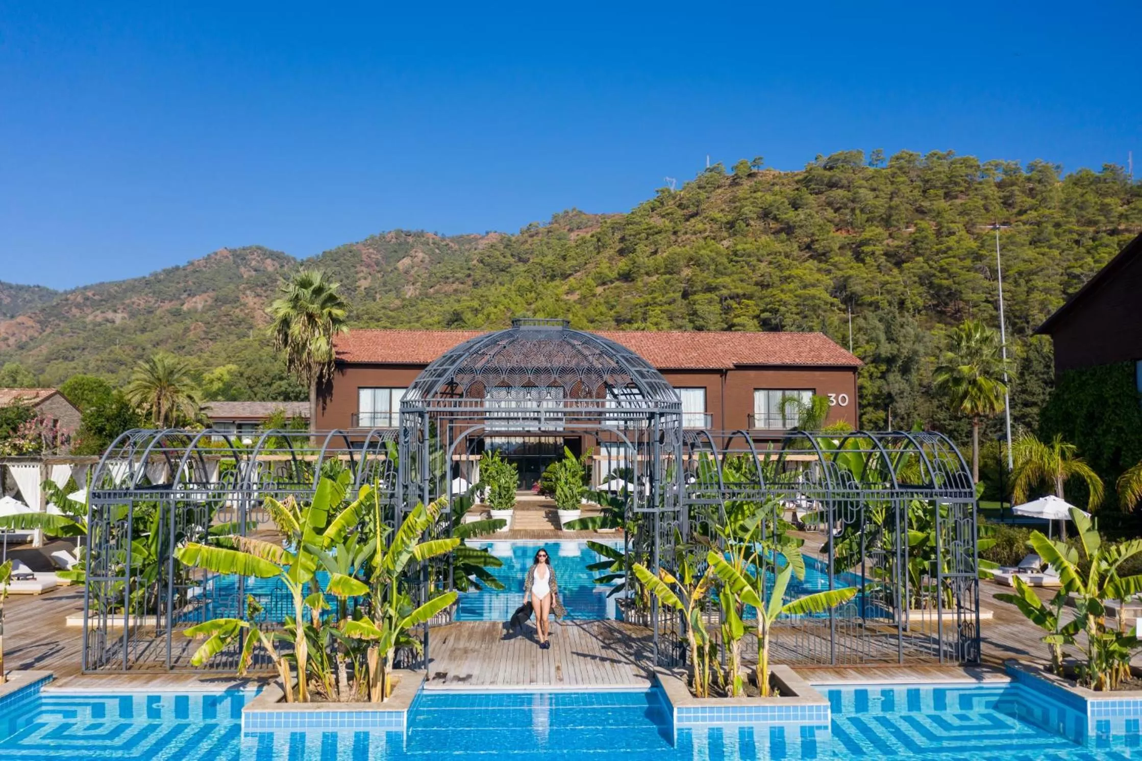 Swimming pool in Rixos Premium Göcek - Adult Only