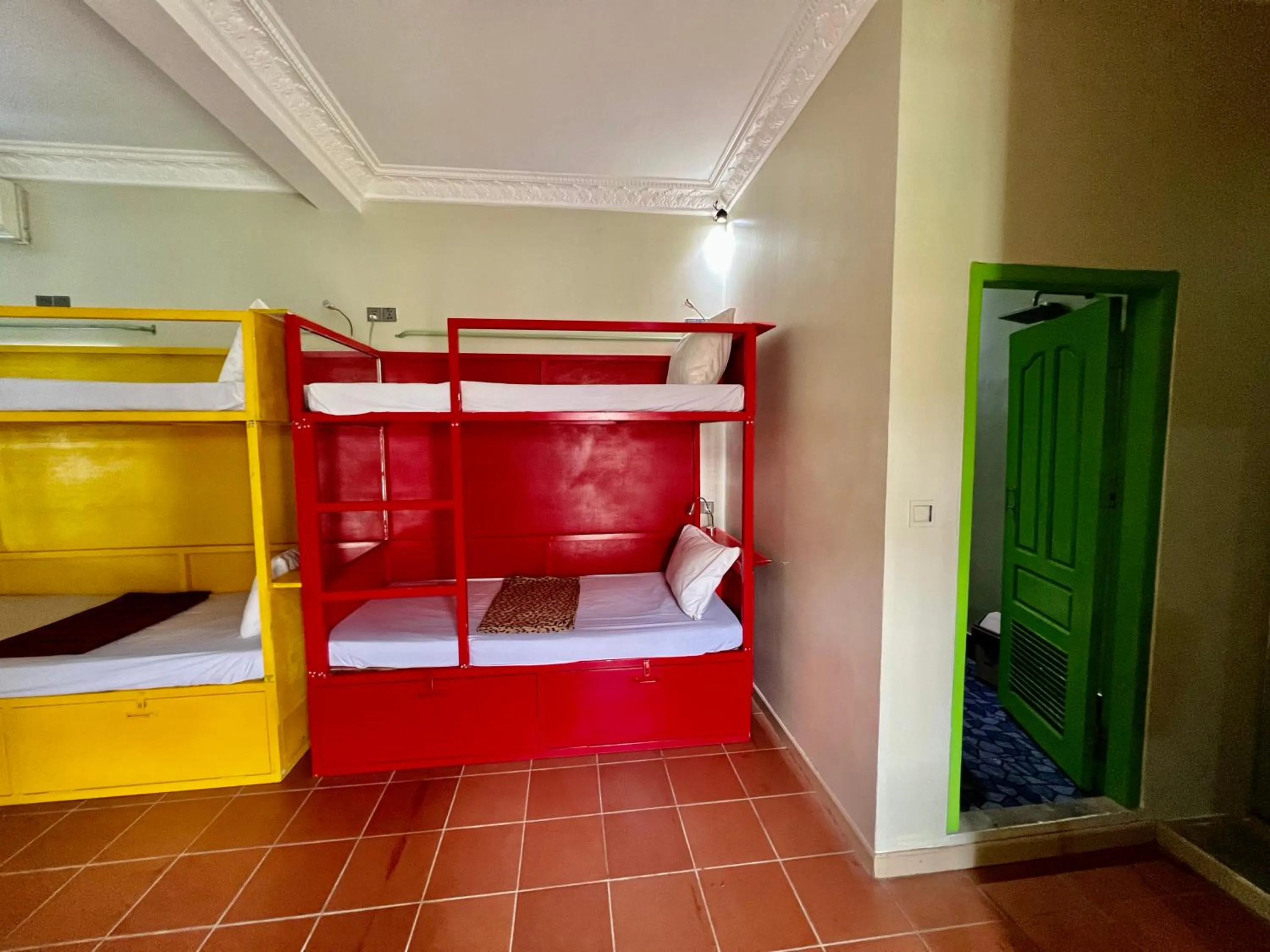 Bedroom, Bed in The Funky Village