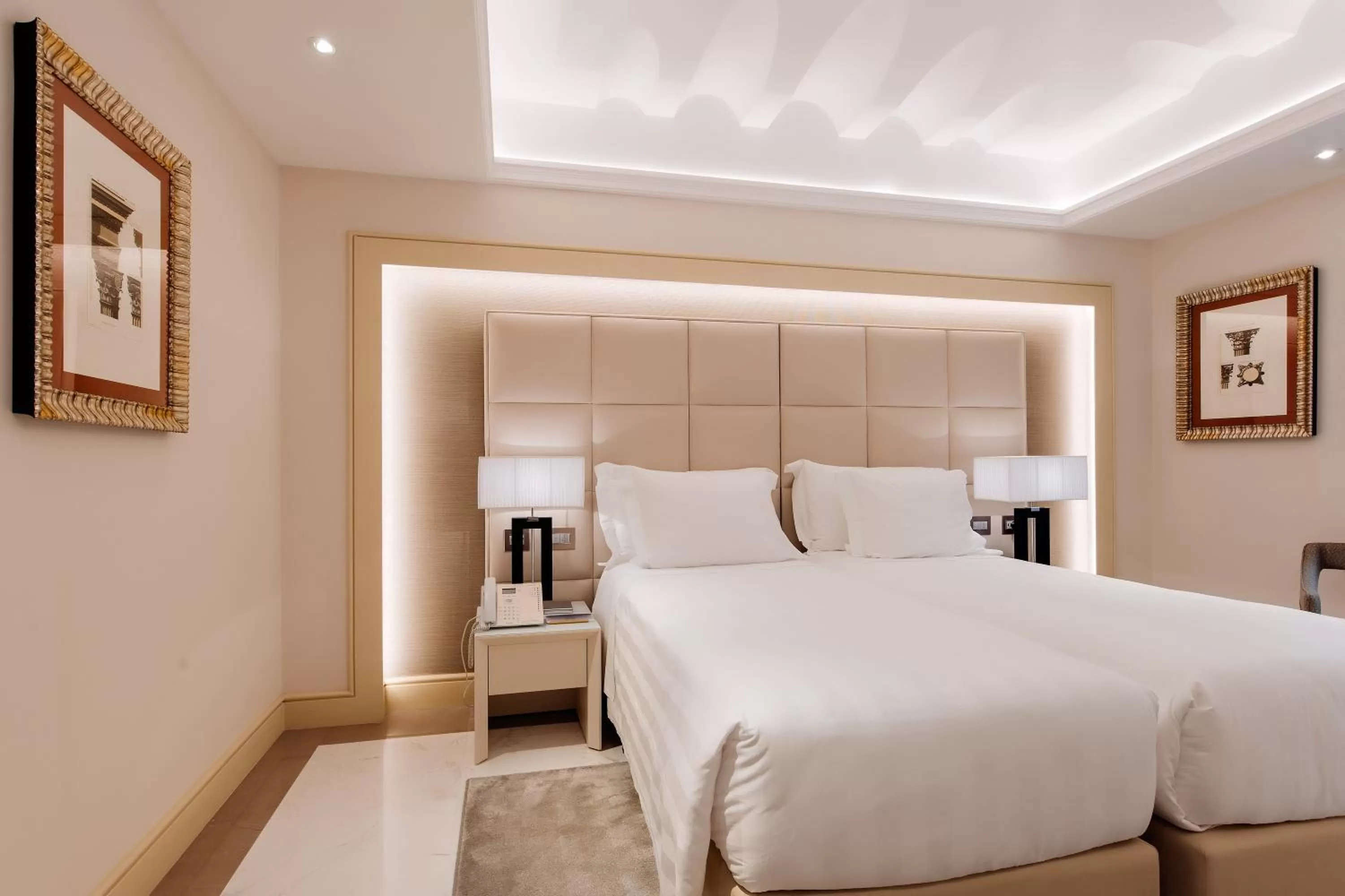 Bed in Aleph Rome Hotel, Curio Collection By Hilton