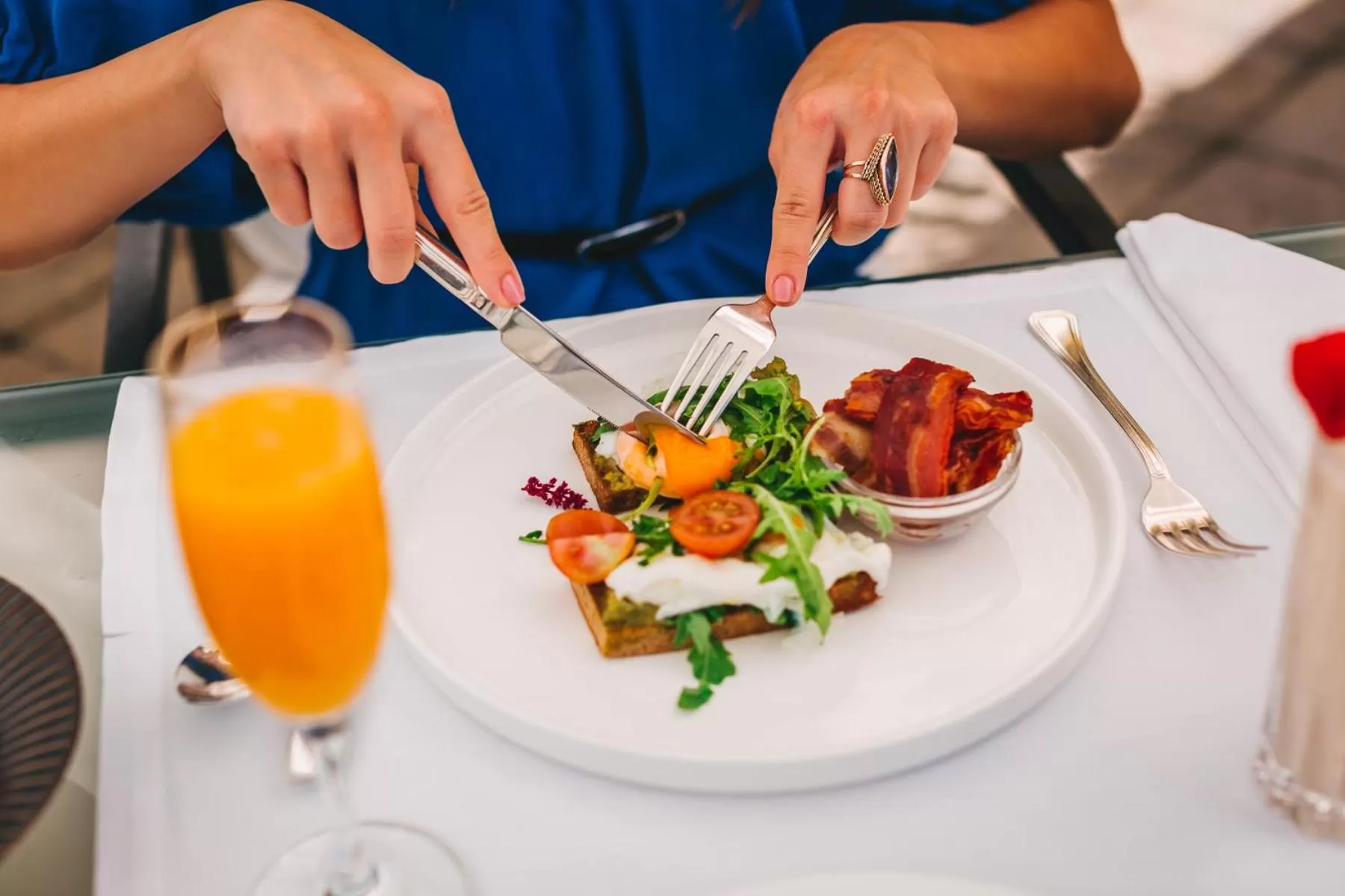 Continental breakfast in Esplanade Zagreb Hotel