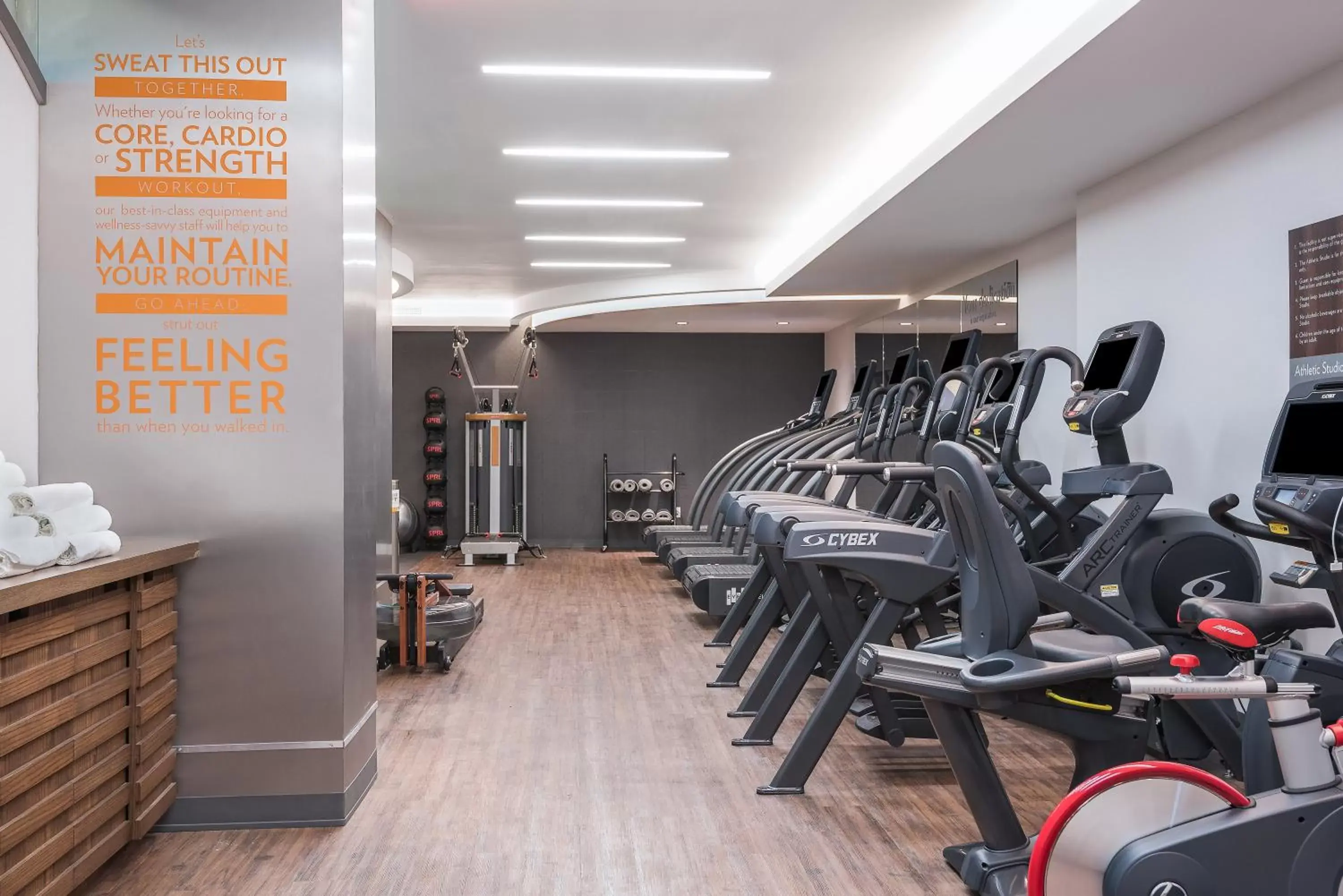 Spa and wellness centre/facilities, Fitness Center/Facilities in EVEN Hotel New York - Times Square South, an IHG Hotel