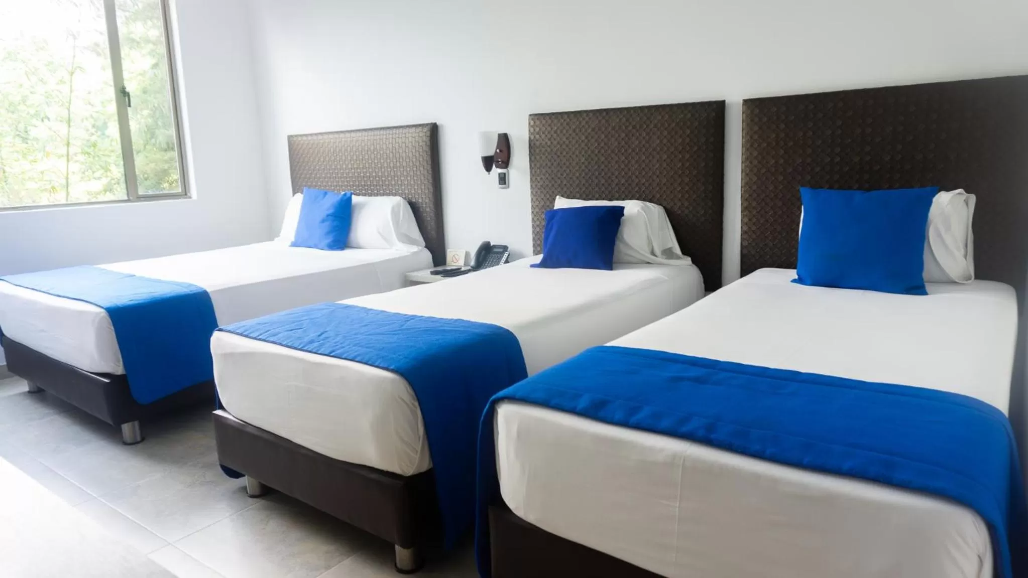 Bed in Hotel Ventura