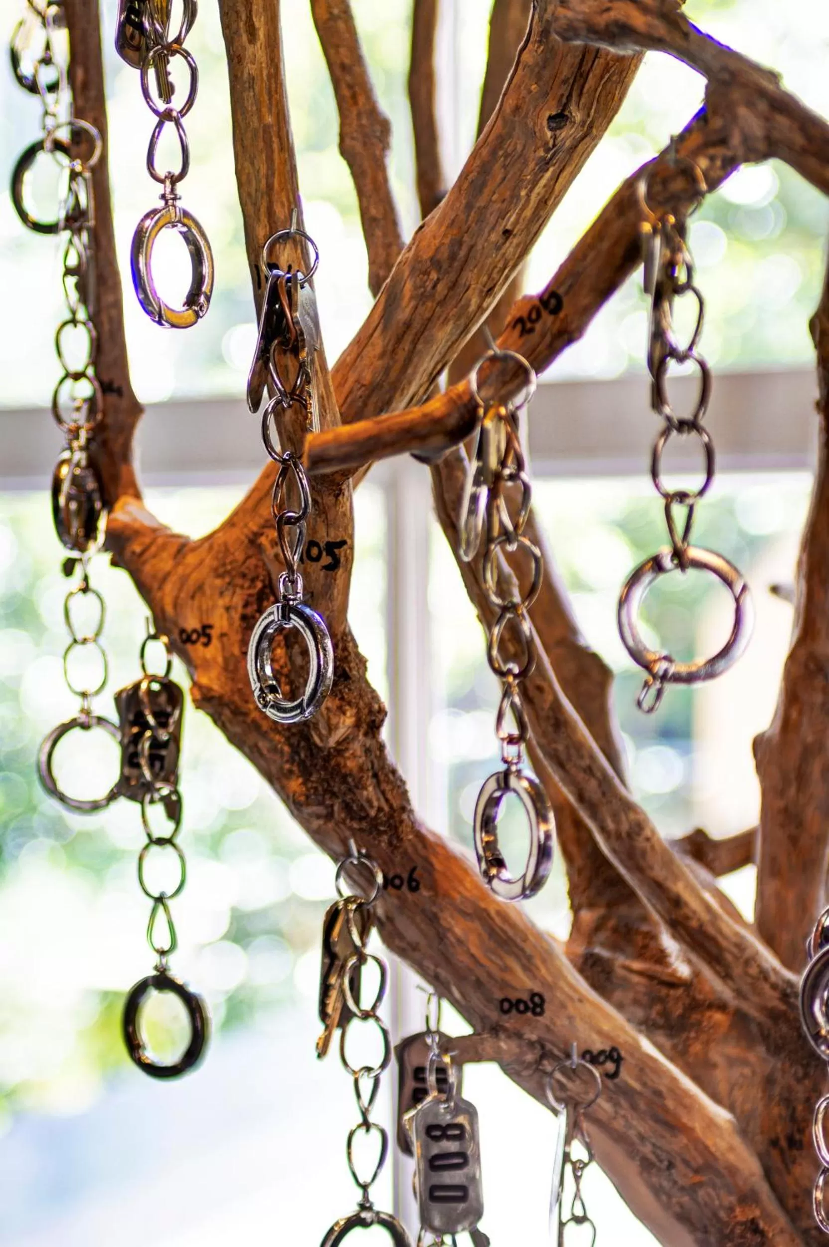 Decorative detail in V Lofts