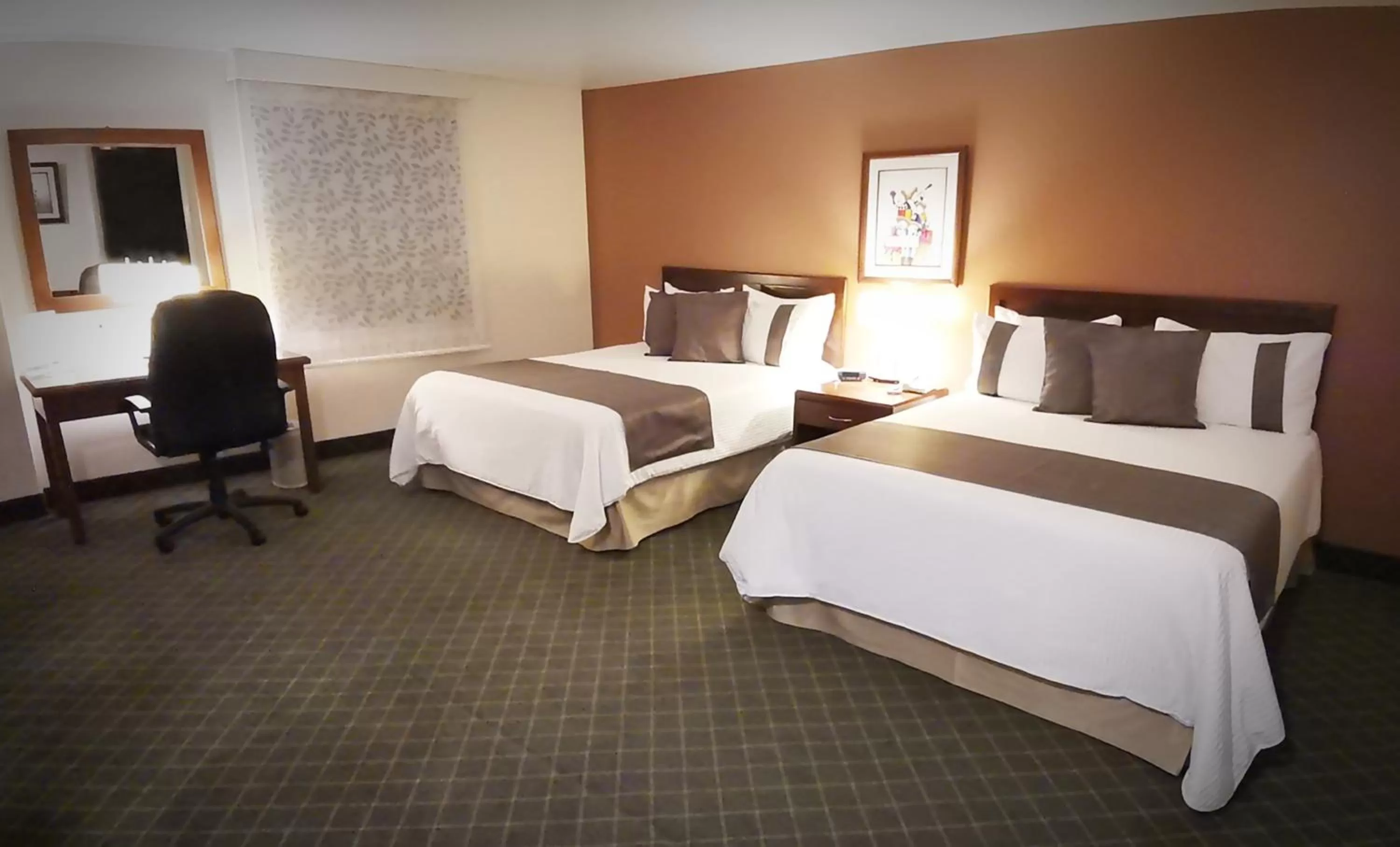 Photo of the whole room, Bed in Mision Express Pachuca