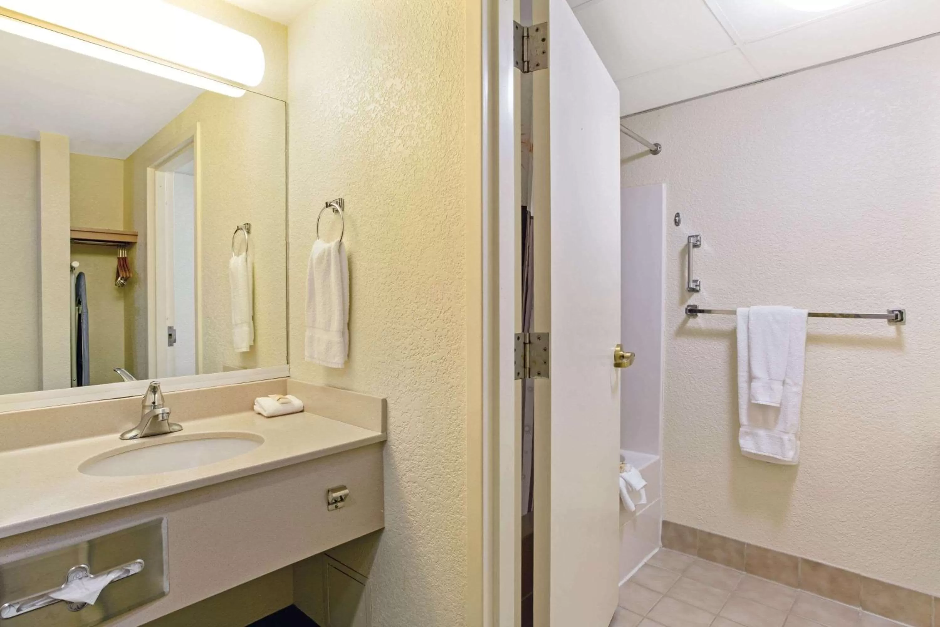 Bathroom in La Quinta by Wyndham Boston Somerville
