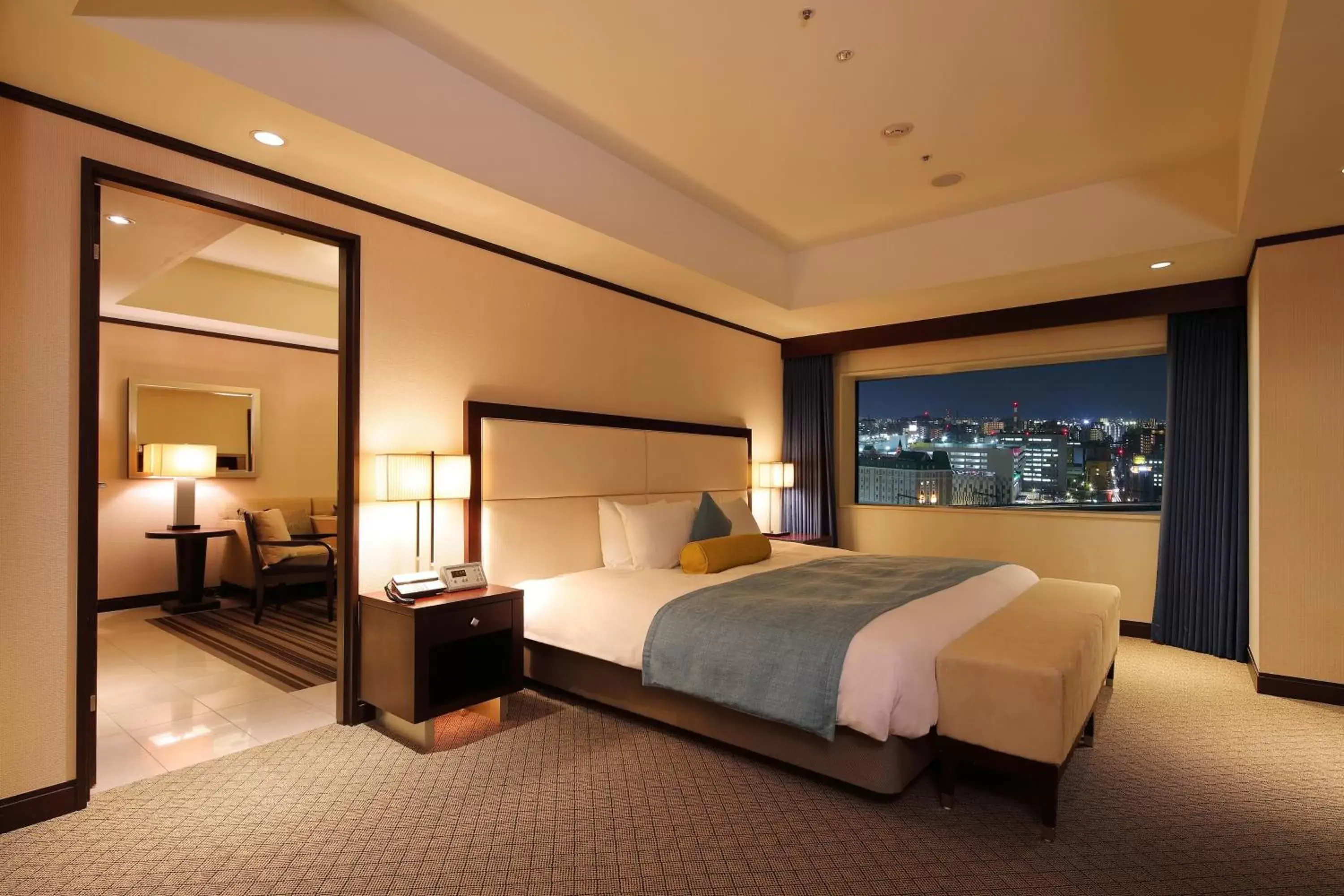 Photo of the whole room, Bed in ANA Crowne Plaza Okayama, an IHG Hotel