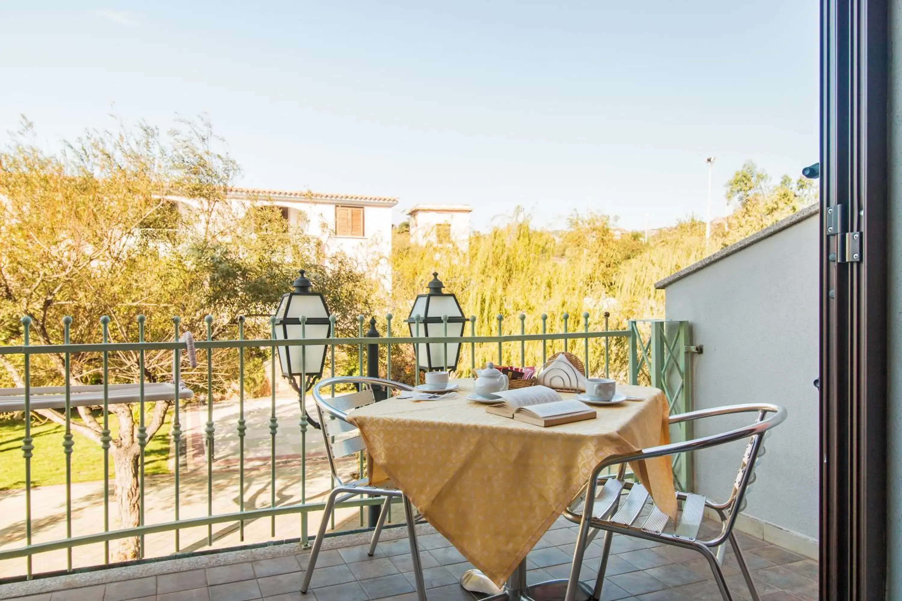 Balcony/Terrace in Residenza Gli Ontani