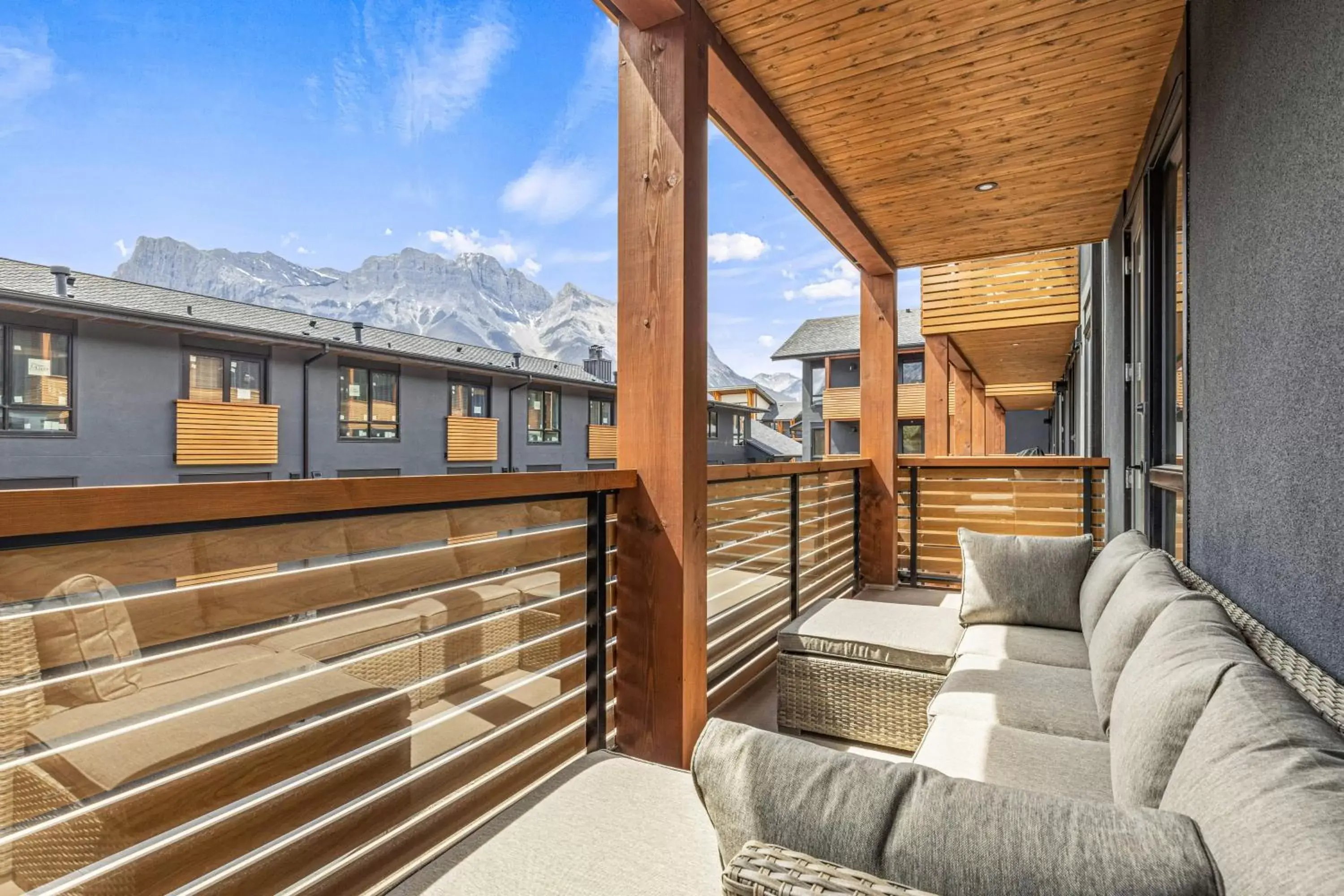 Balcony/Terrace in Tamarack Lodge by Spring Creek Vacations