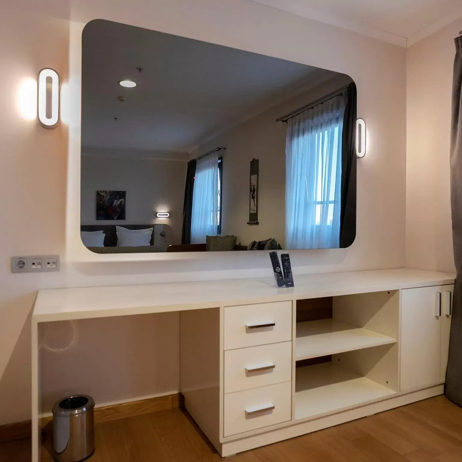 TV and multimedia, Bathroom in Mimi Hotel Ankara