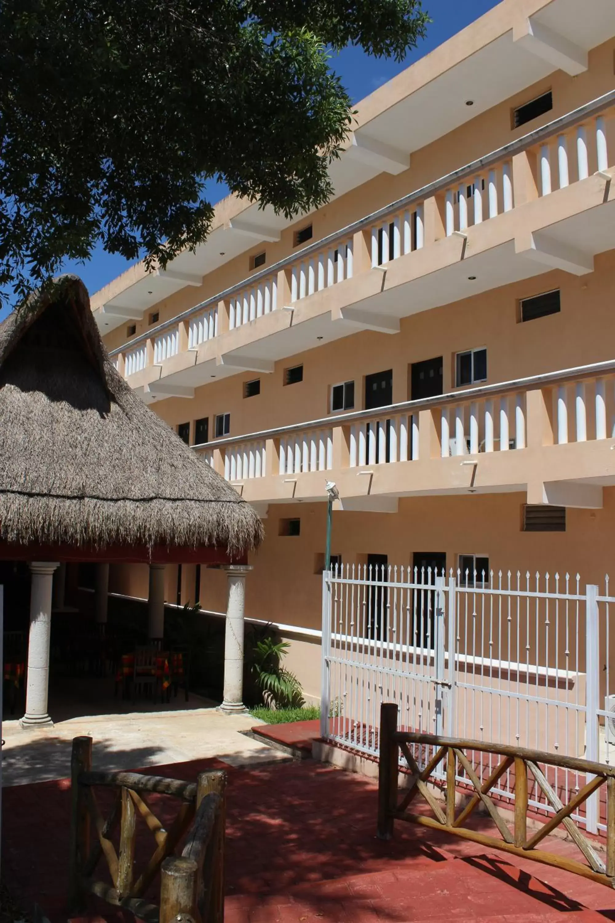 Balcony/Terrace, Property Building in Hotel Turquesa Maya