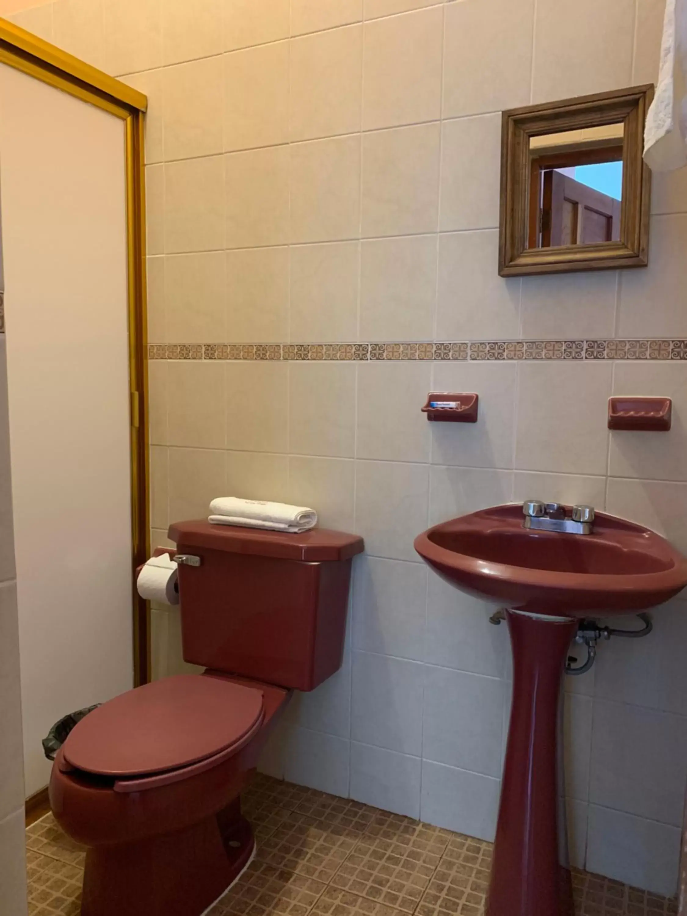 Bathroom in Posada Sancris