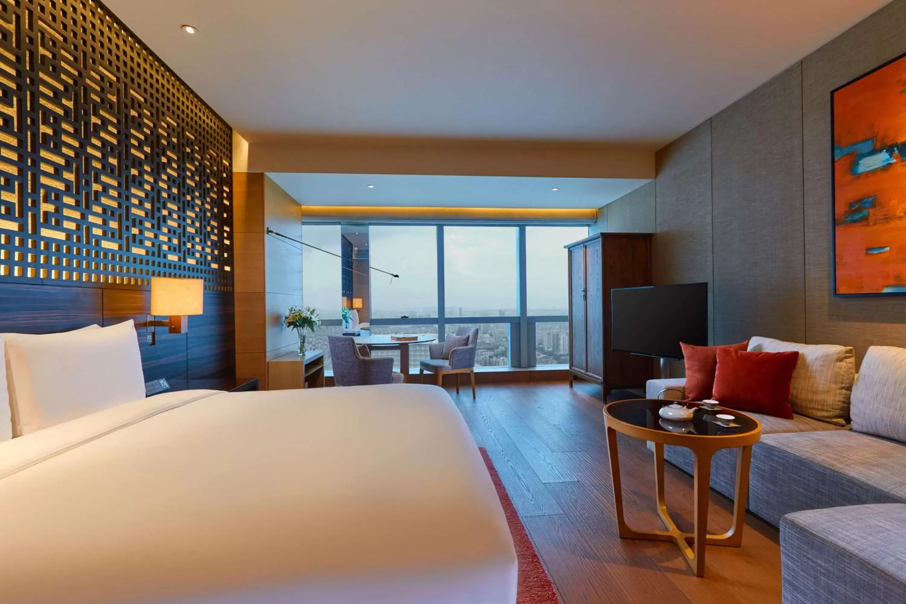 Photo of the whole room in Park Hyatt Guangzhou - Free Shuttle Bus To Canton Fair Complex During Canton Fair Period