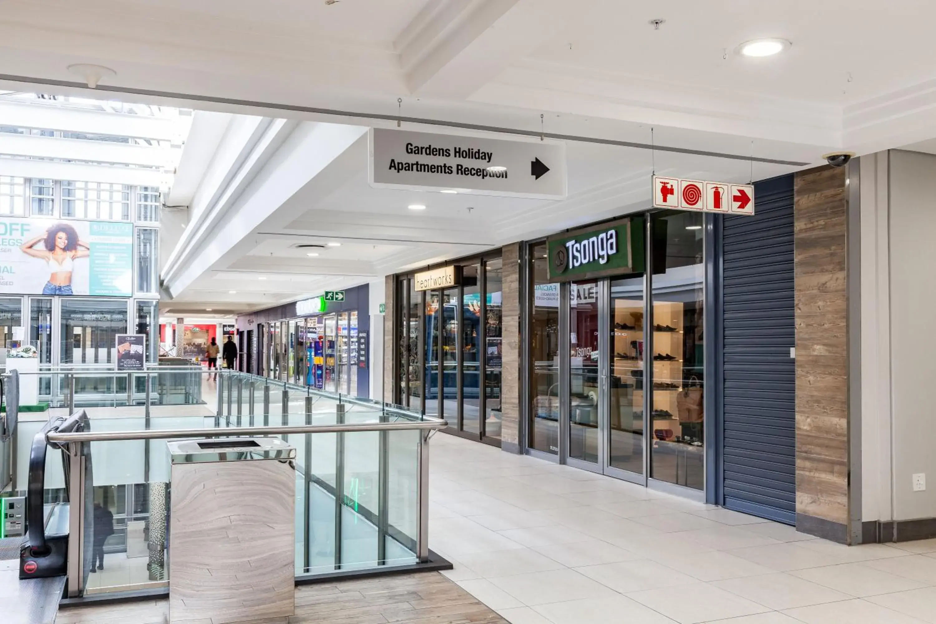 Shopping Area in Gardens Centre Holiday Apartments