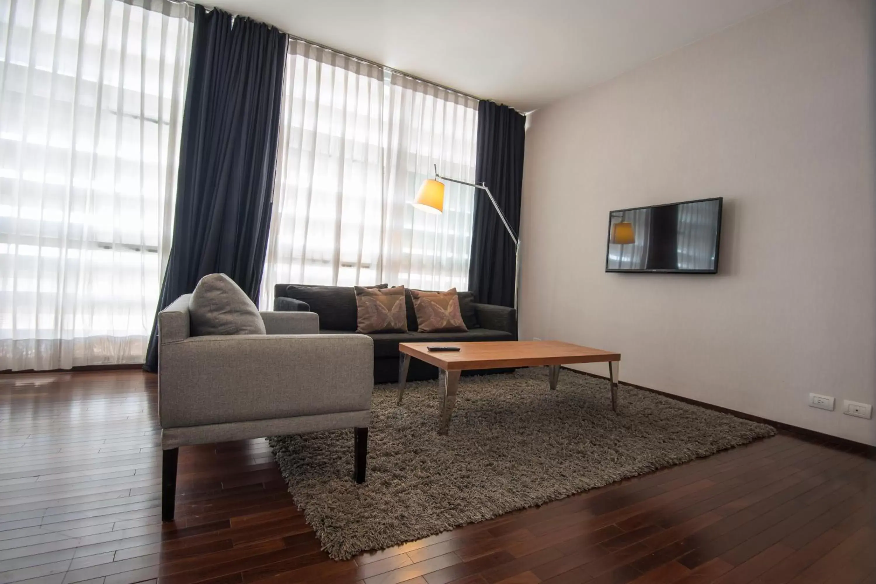 TV and multimedia, Seating Area in Hotel Guarani Asuncion