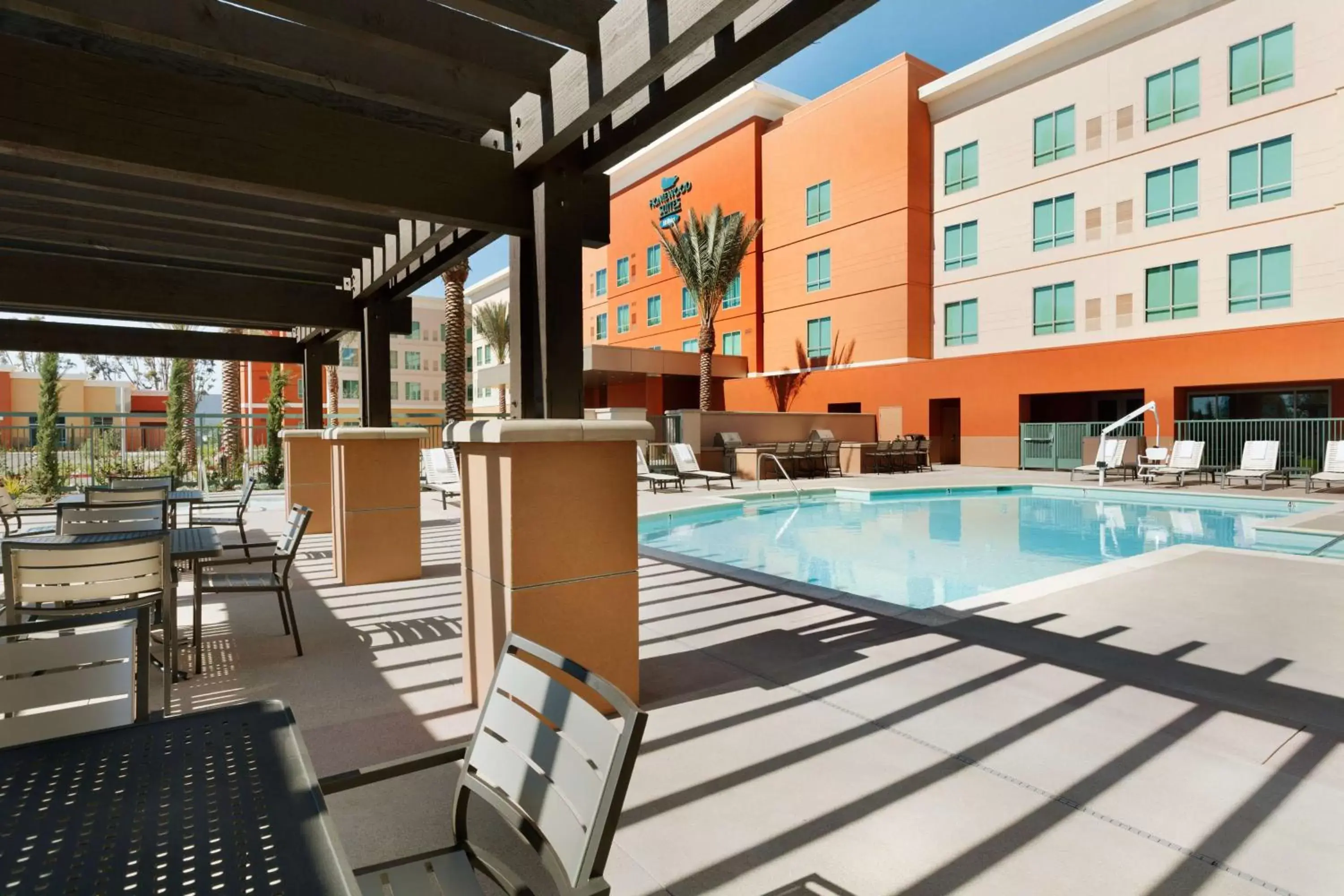 Pool view, Swimming Pool in Homewood Suites By Hilton Irvine John Wayne Airport