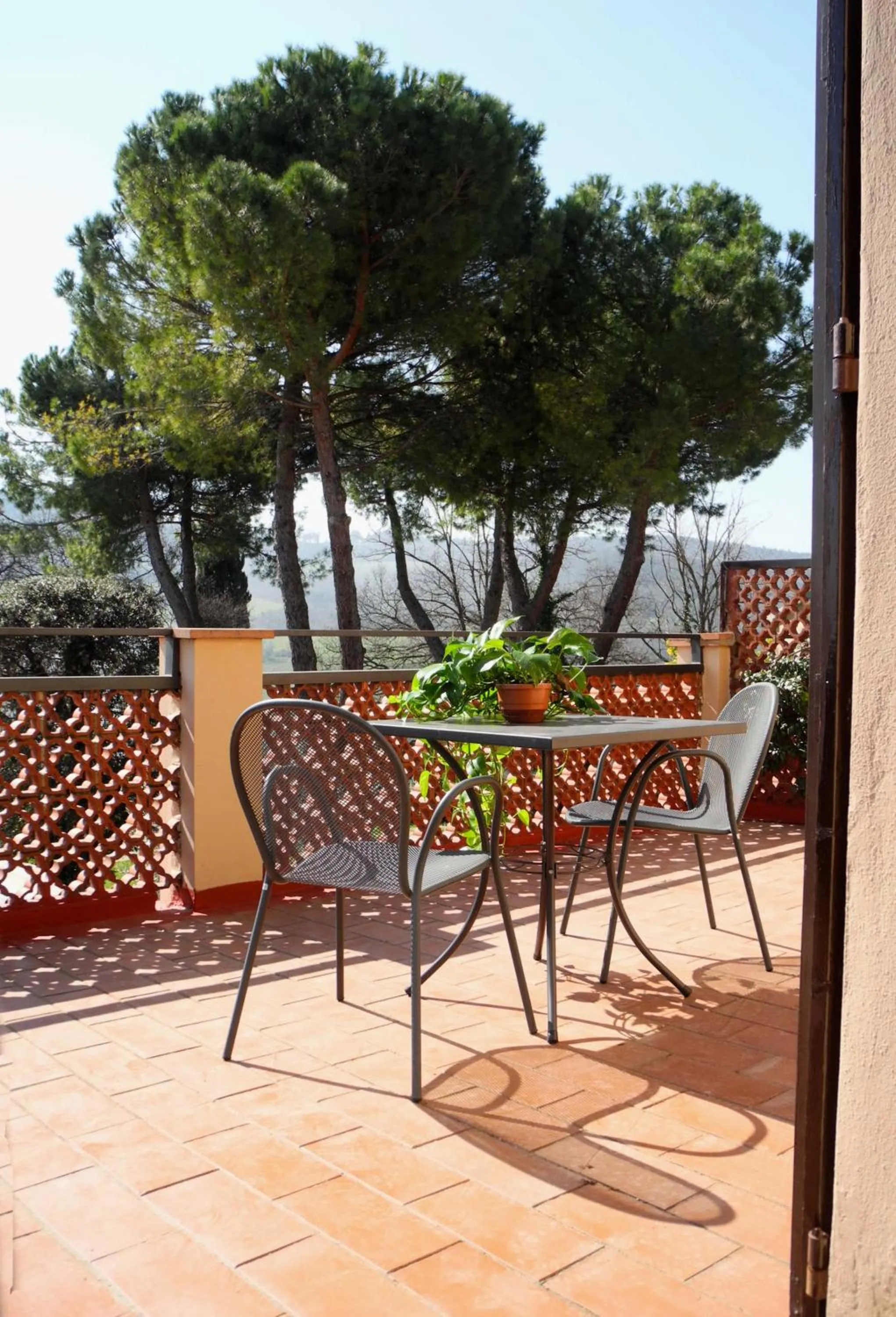 Balcony/Terrace in Hotel Le Renaie