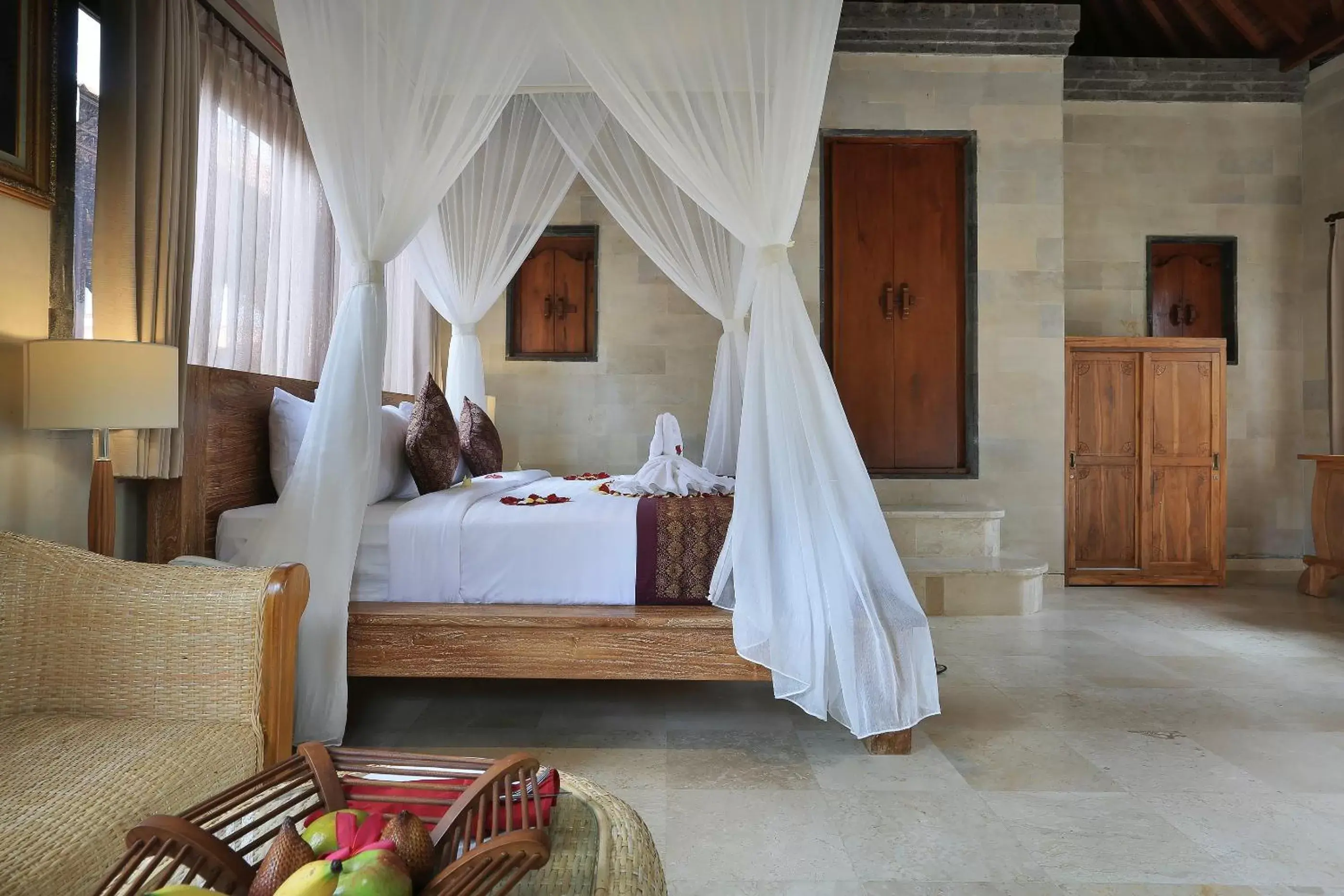 Bedroom, Bed in Ketut's Place Villas Ubud