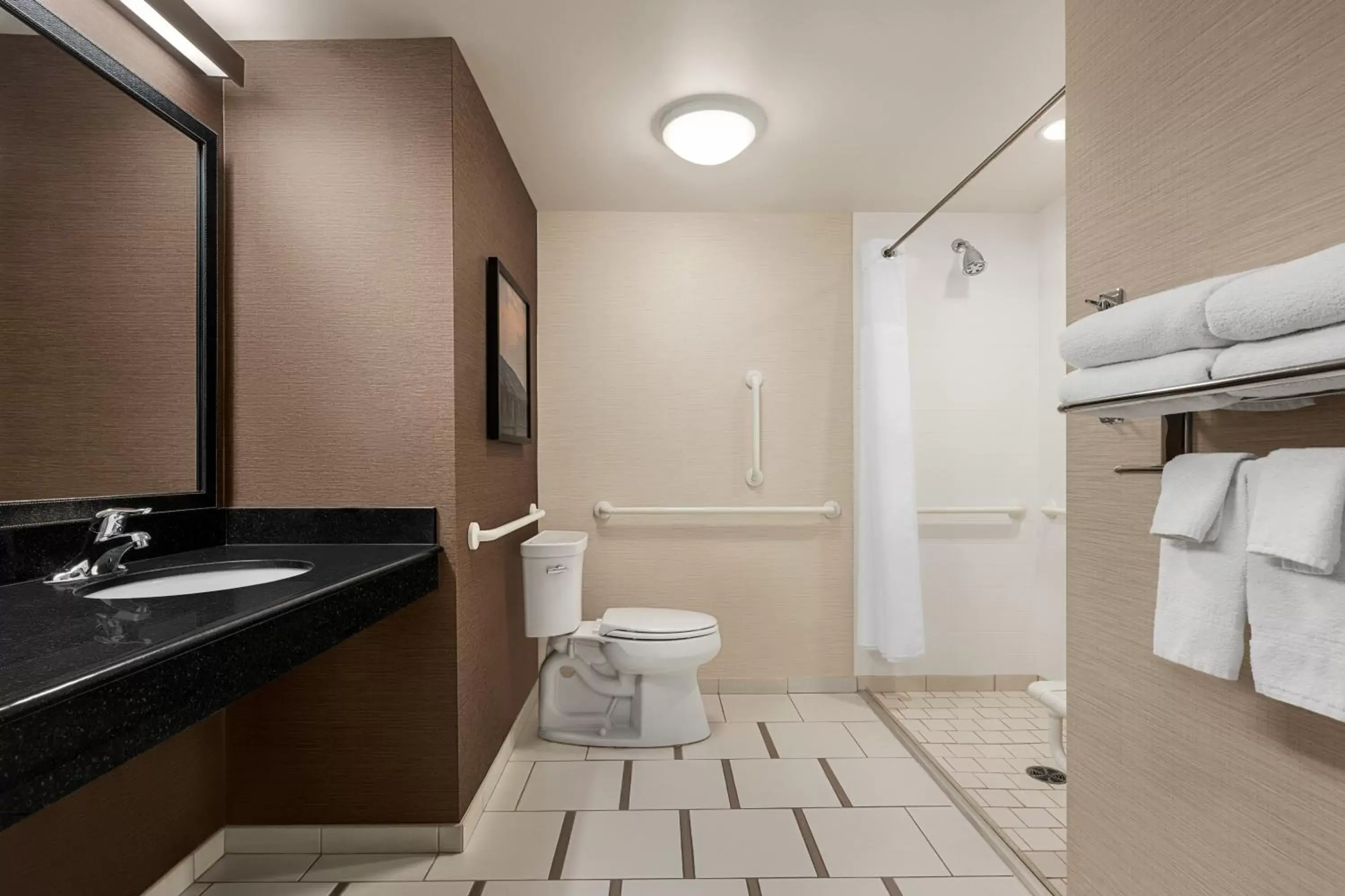 Bathroom in Fairfield Inn & Suites by Marriott Hershey Chocolate Avenue