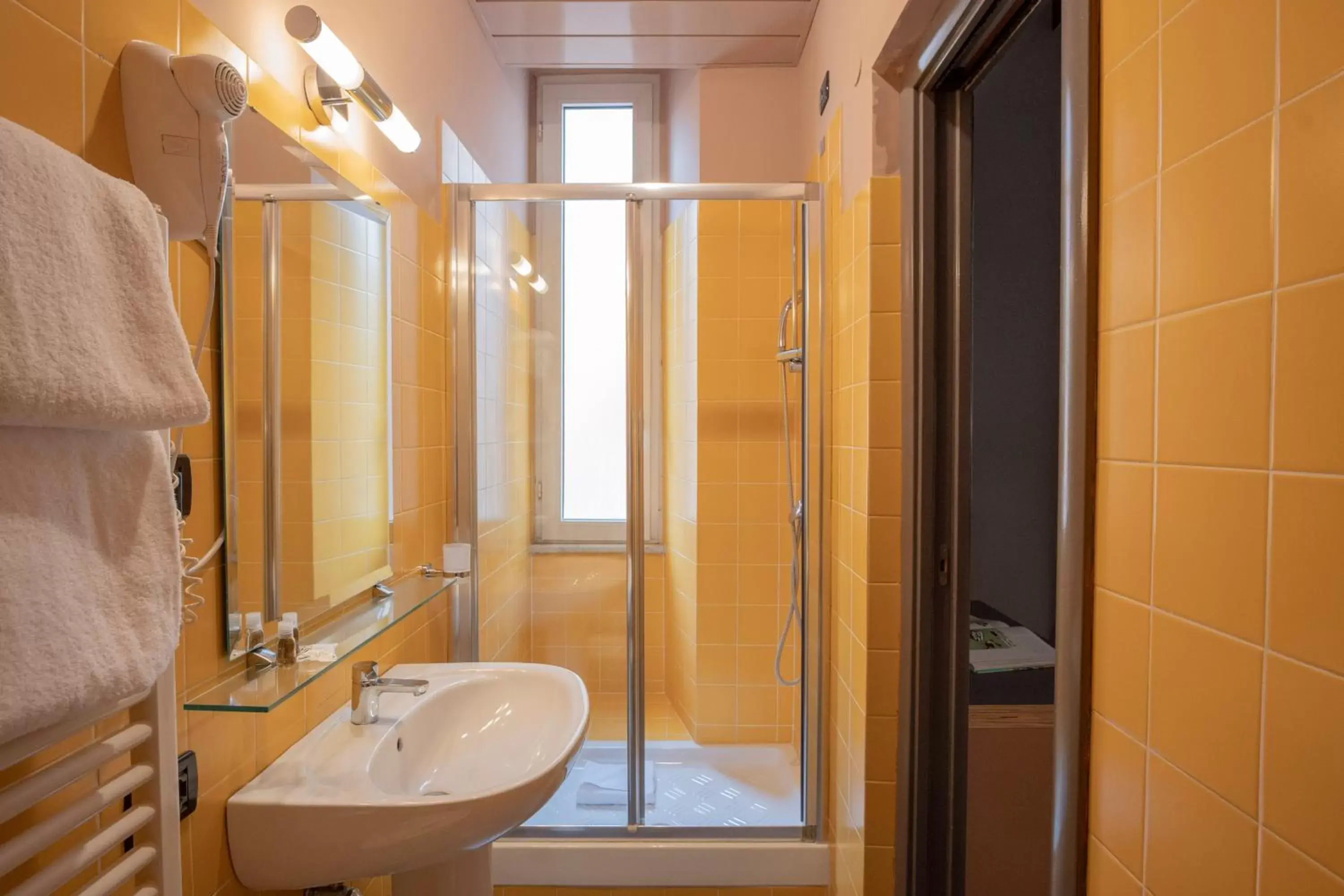 Shower, Bathroom in Hotel Milani (Pet-friendly)