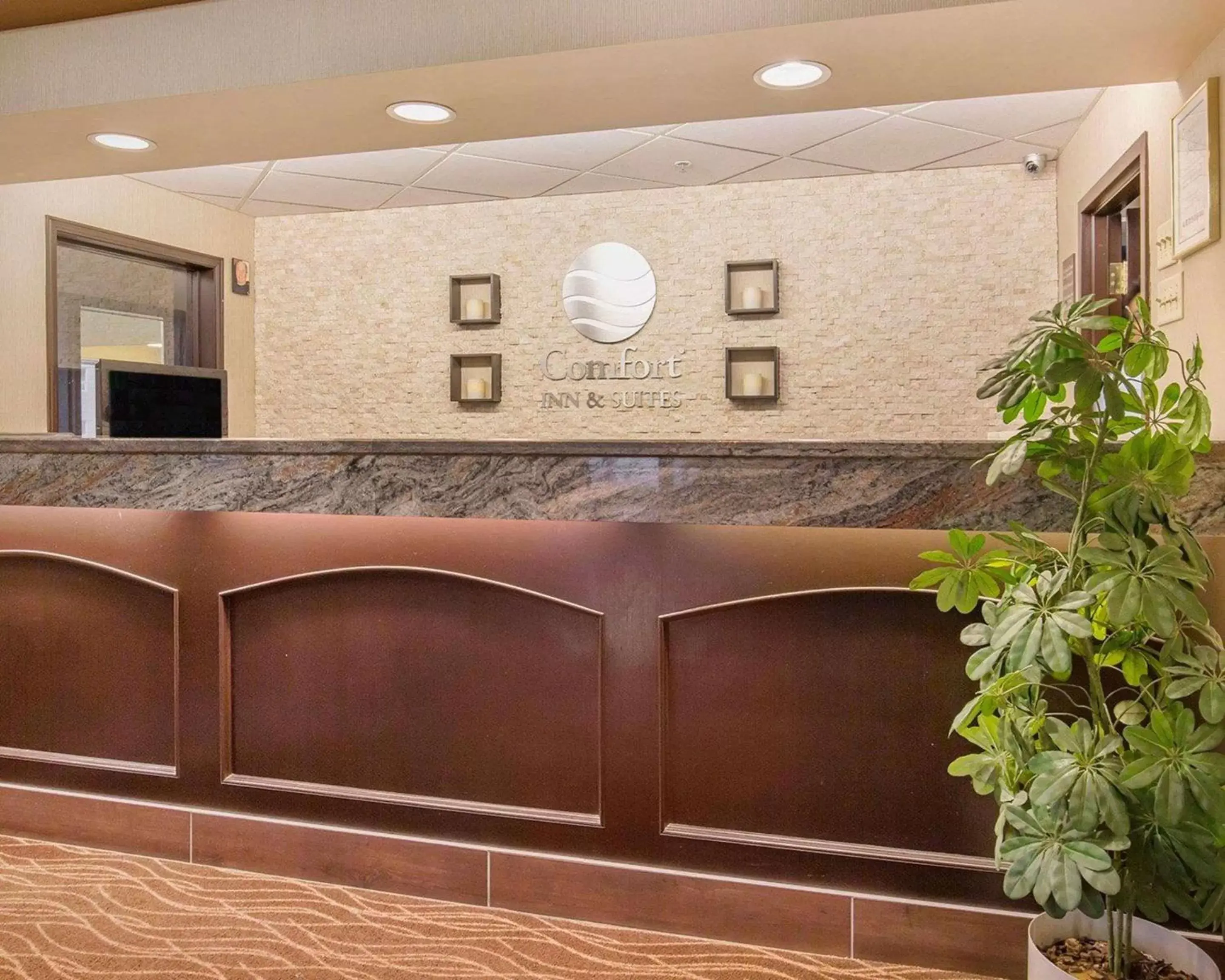 Lobby or reception, Lobby/Reception in Comfort Inn and Suites University