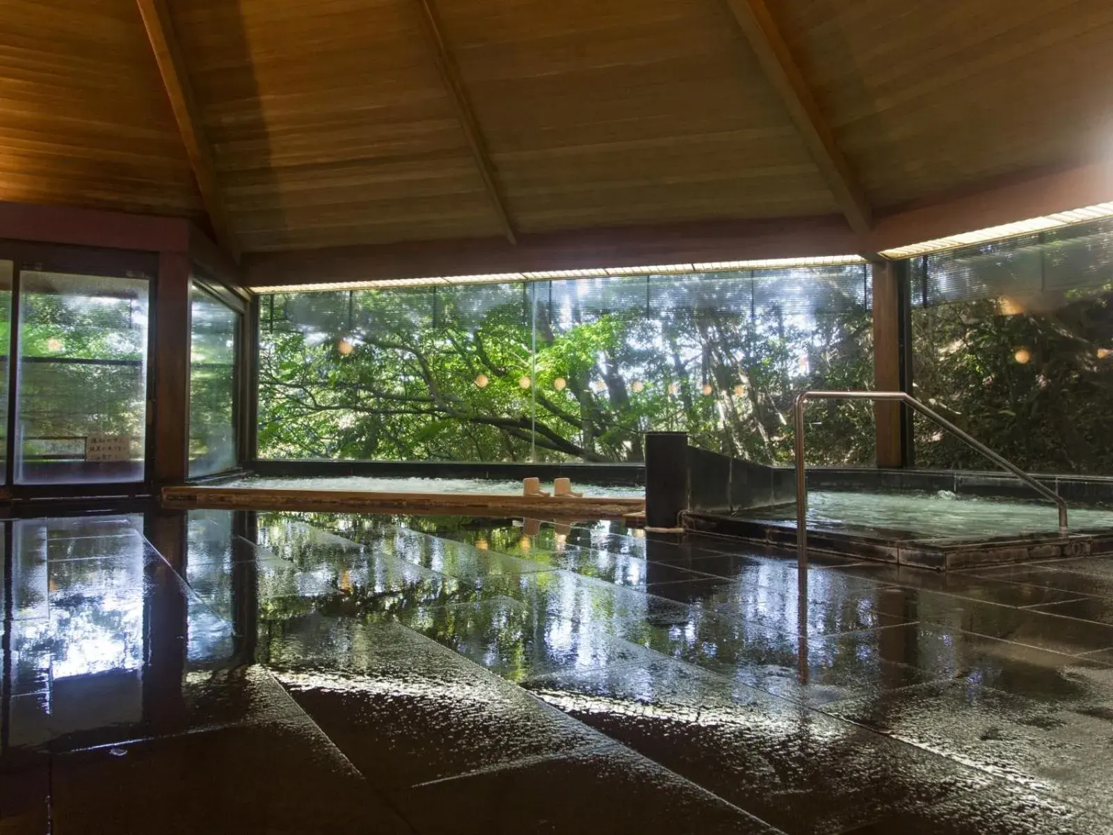 Hot Spring Bath, Swimming Pool in Arima Onsen Motoyu Kosenkaku