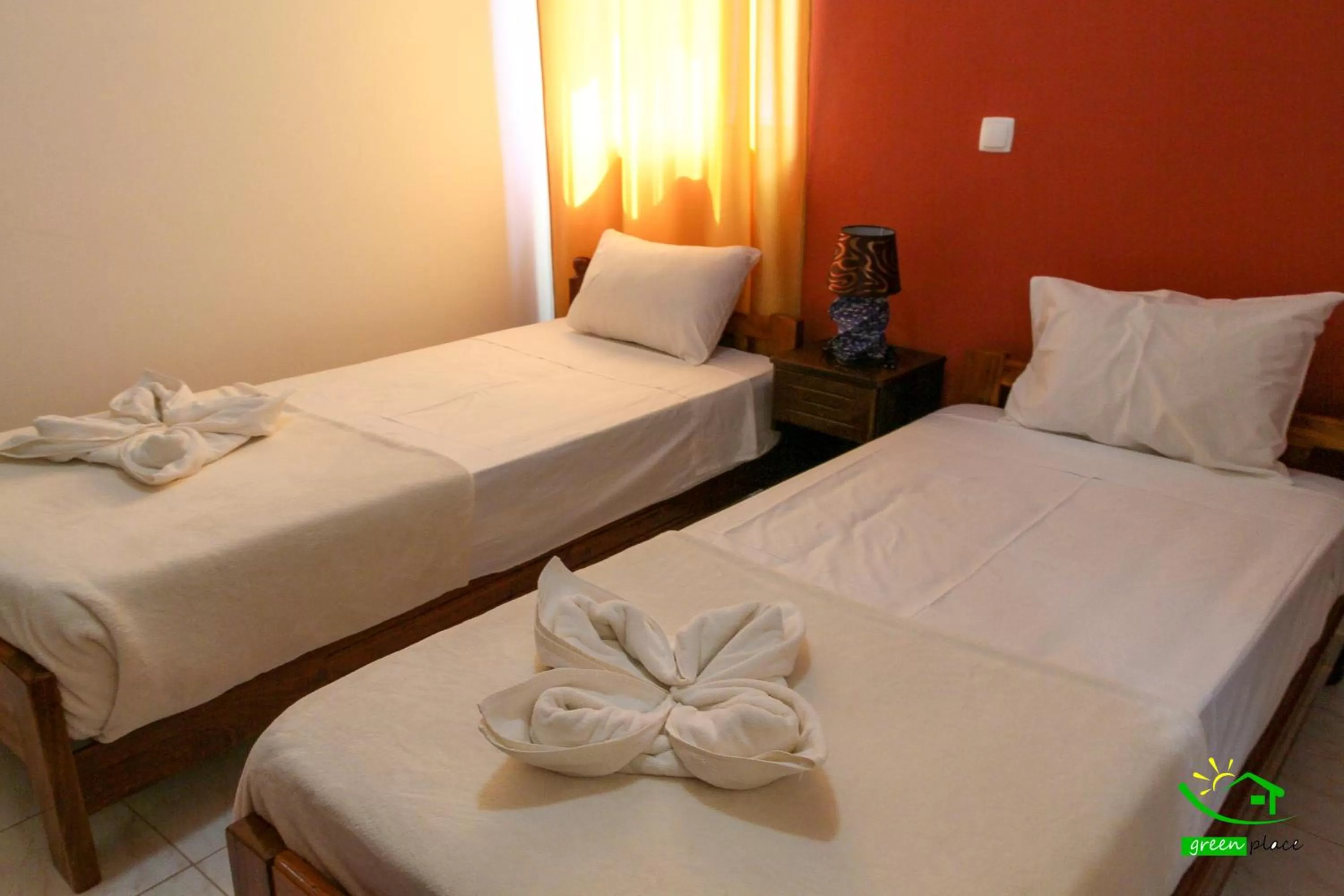 Bed in Pousada Green Place