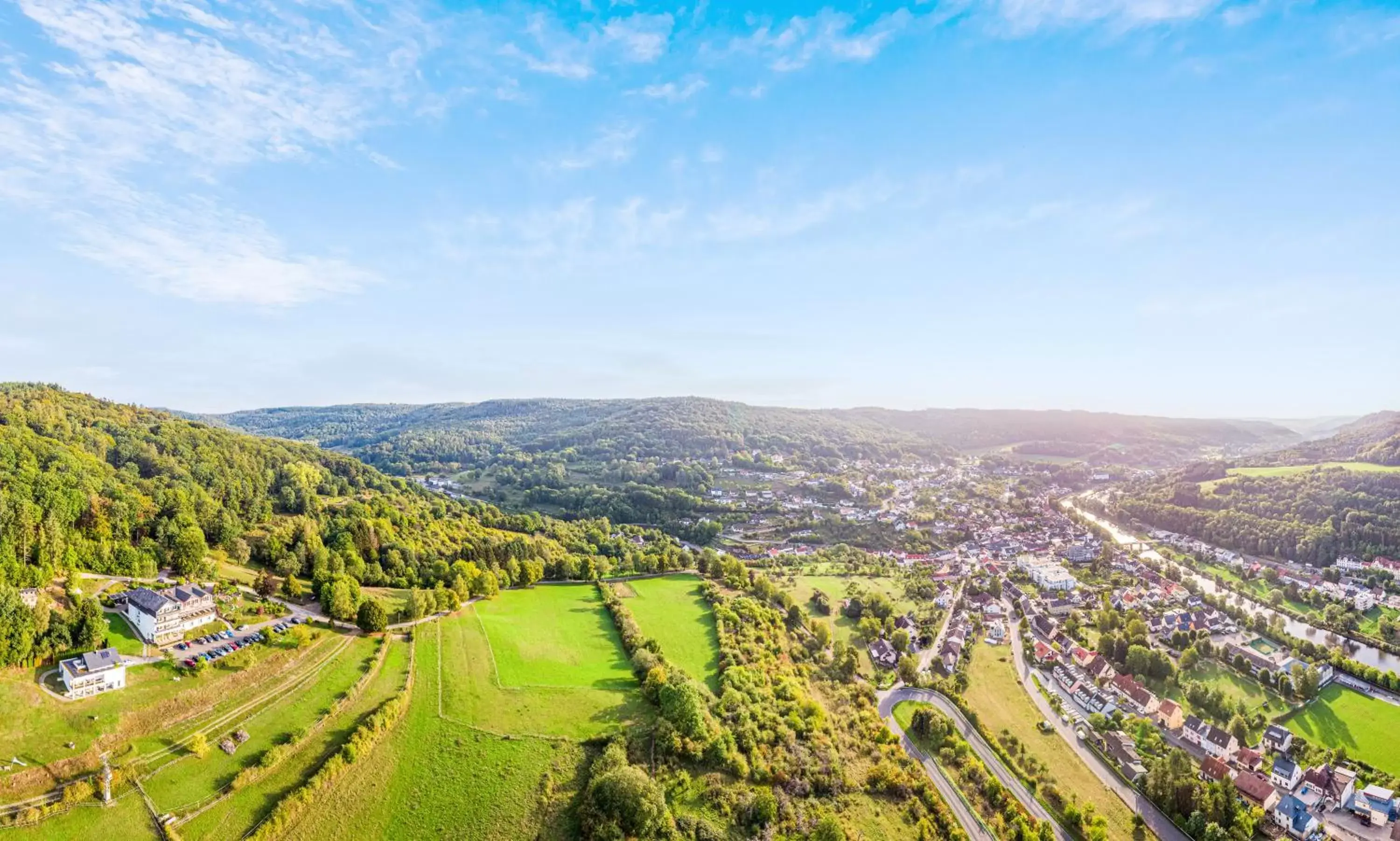 Property building, Bird's-eye View in Waldhotel Sonnenberg