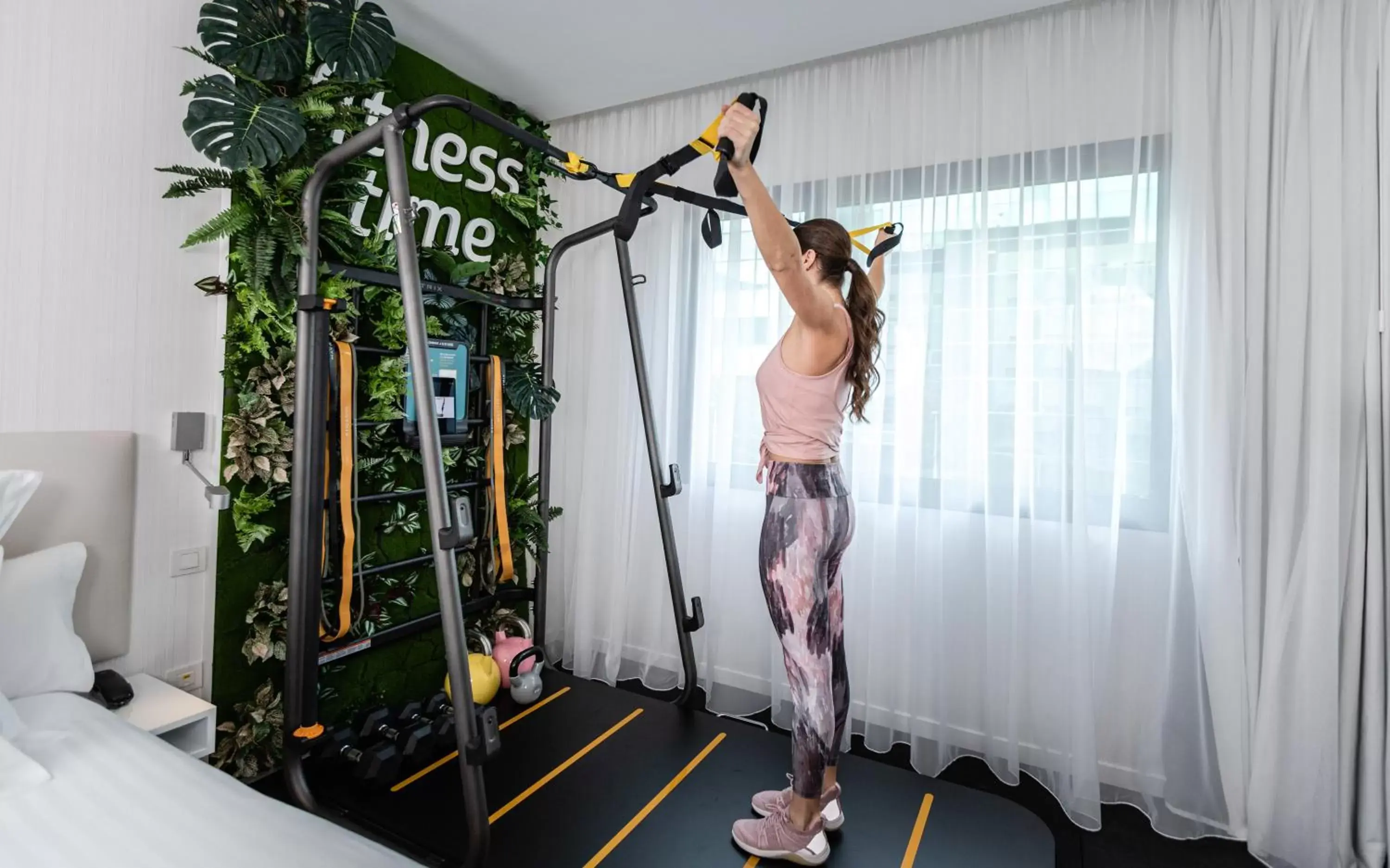 Fitness centre/facilities in Hotel Zentral Castellana Norte Fitness centre/facilities in Hotel Zentral Castellana Norte