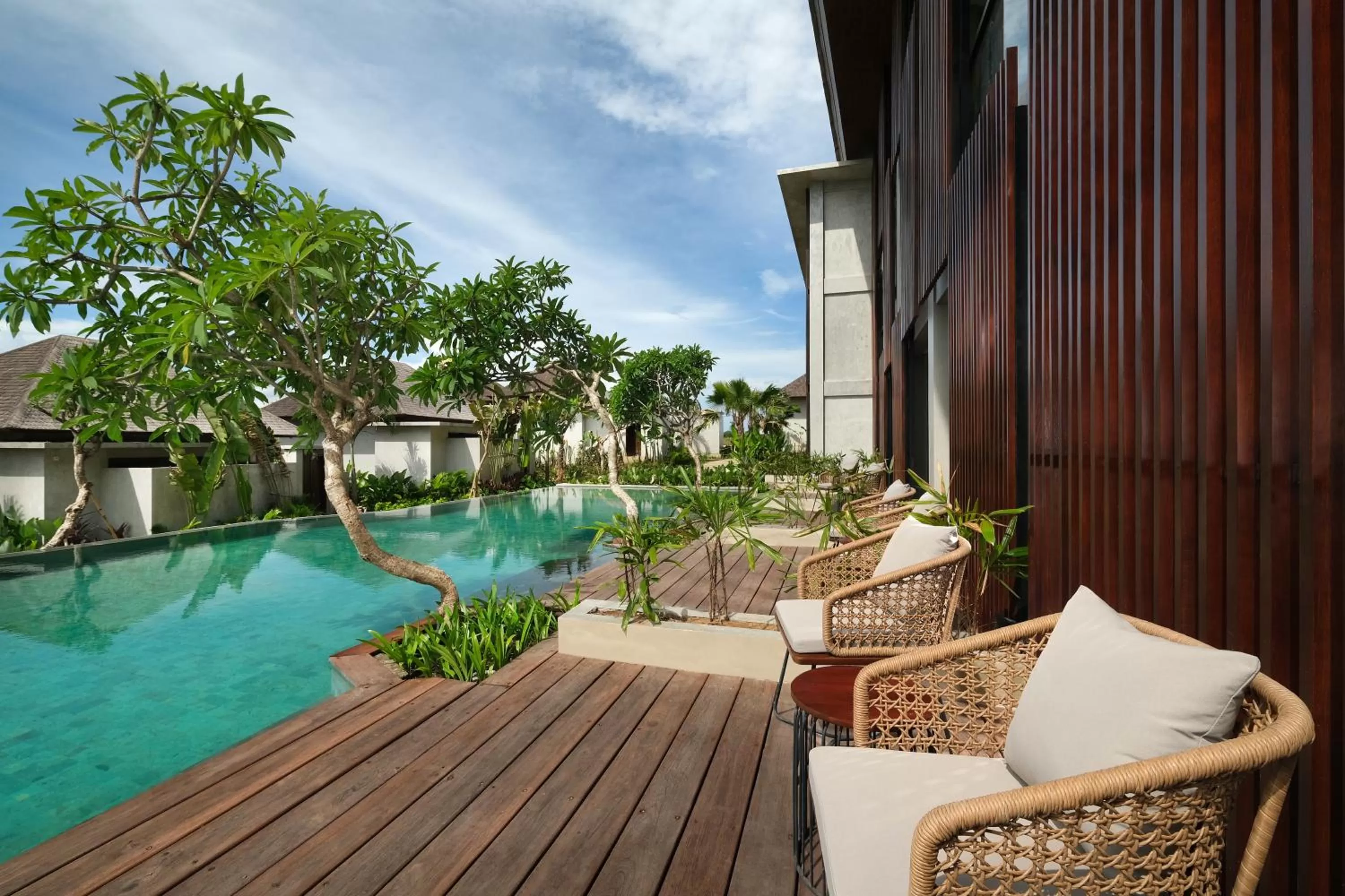 Pool view in The Garcia Ubud Hotel & Resort